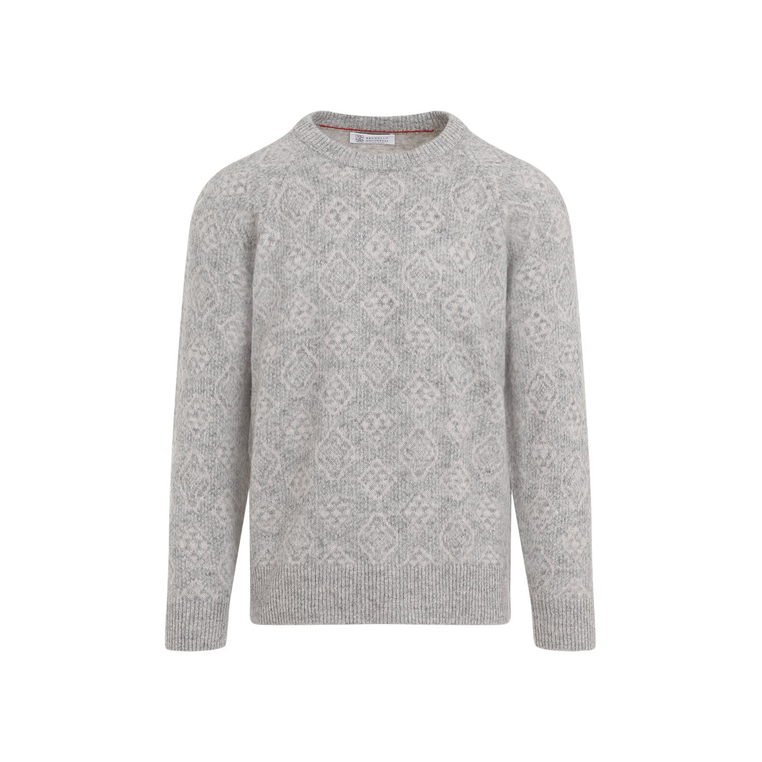 Shop Brunello Cucinelli Sweater In Grigio