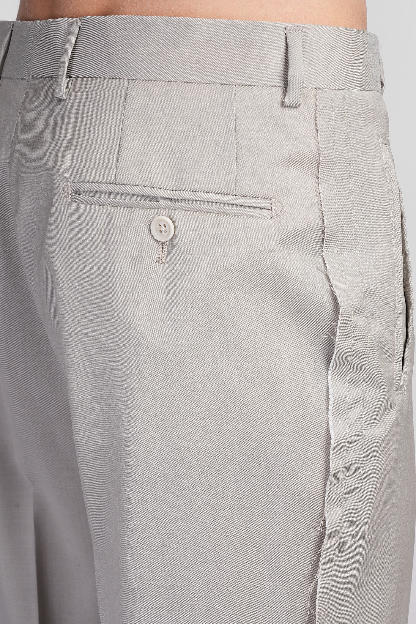 Paura Troy Trousers In Taupe