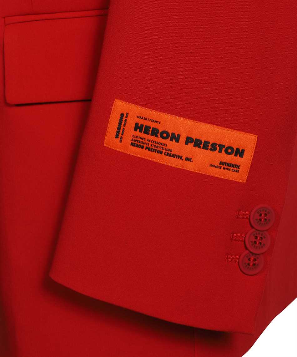 Heron Preston Single-breasted Two-button Blazer In Red
