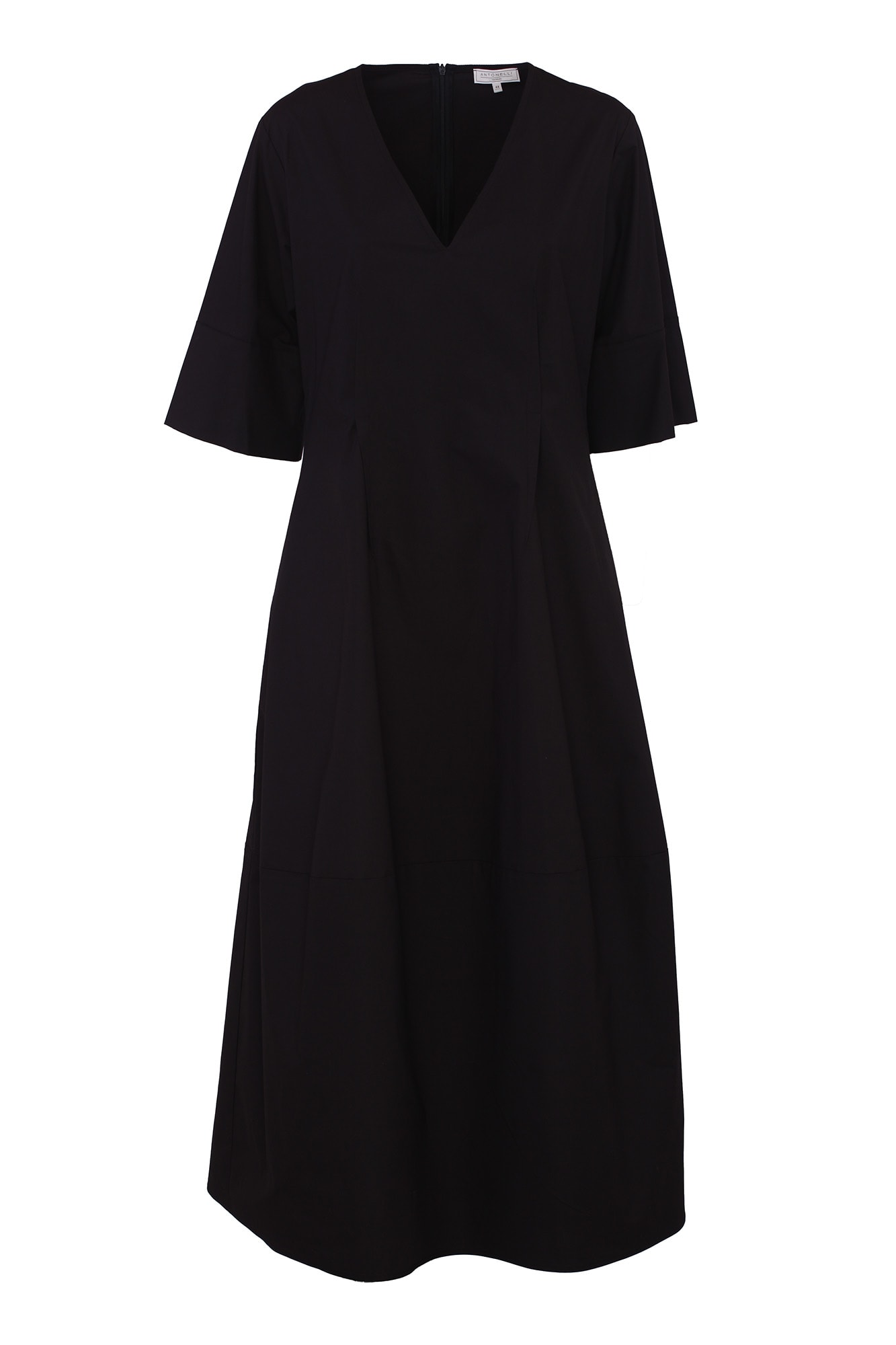Antonelli Cotton Dress In Black