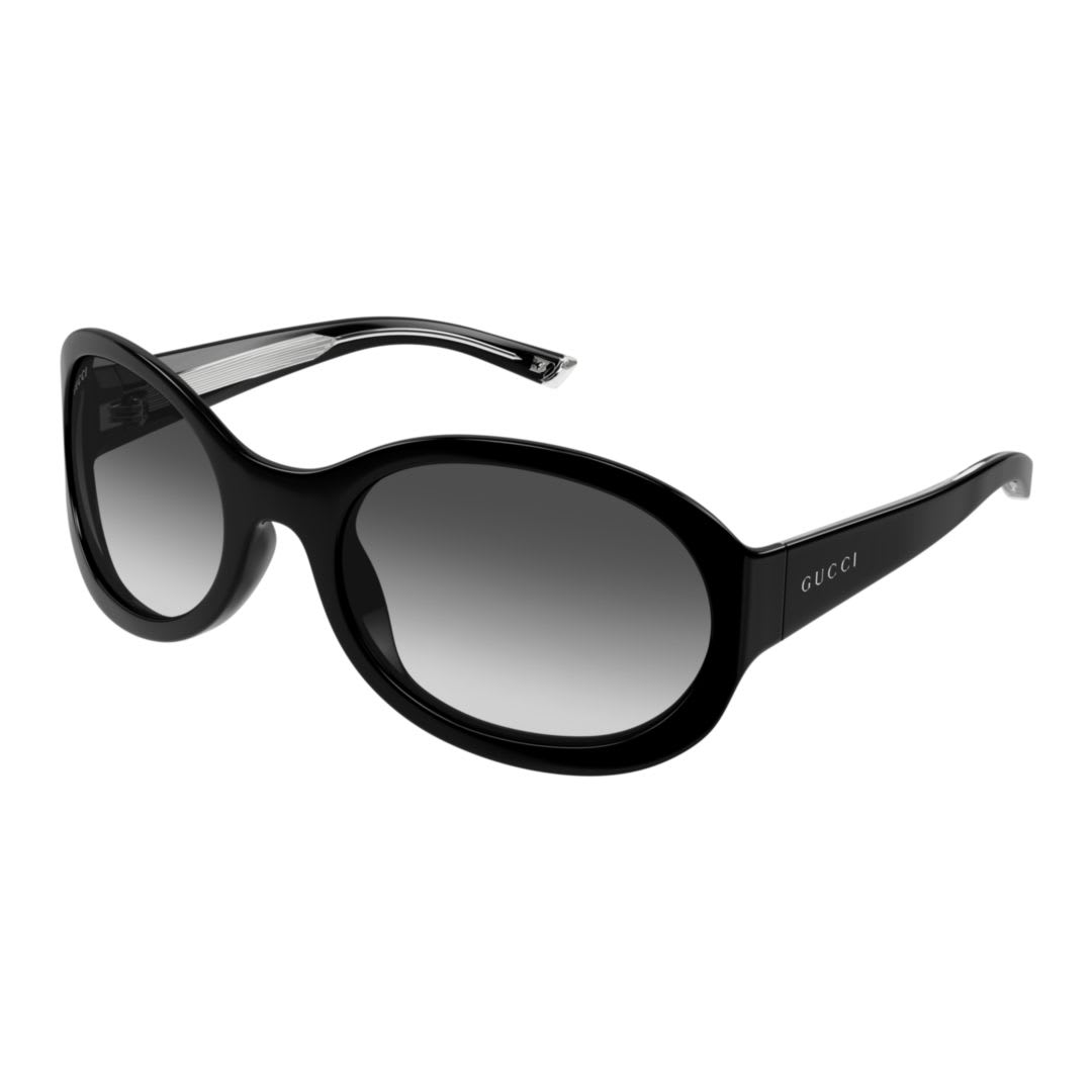 Gucci Gg2012s-001black-black-grey In Black
