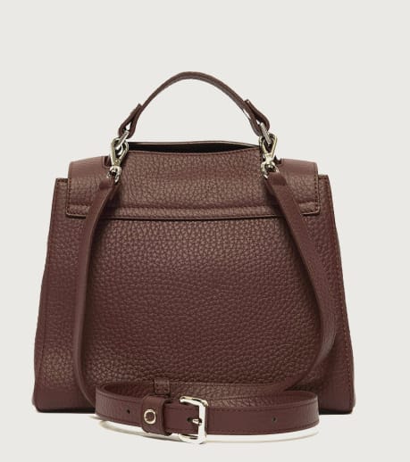 Orciani Caffe Soft Sveva Handbag In Brown