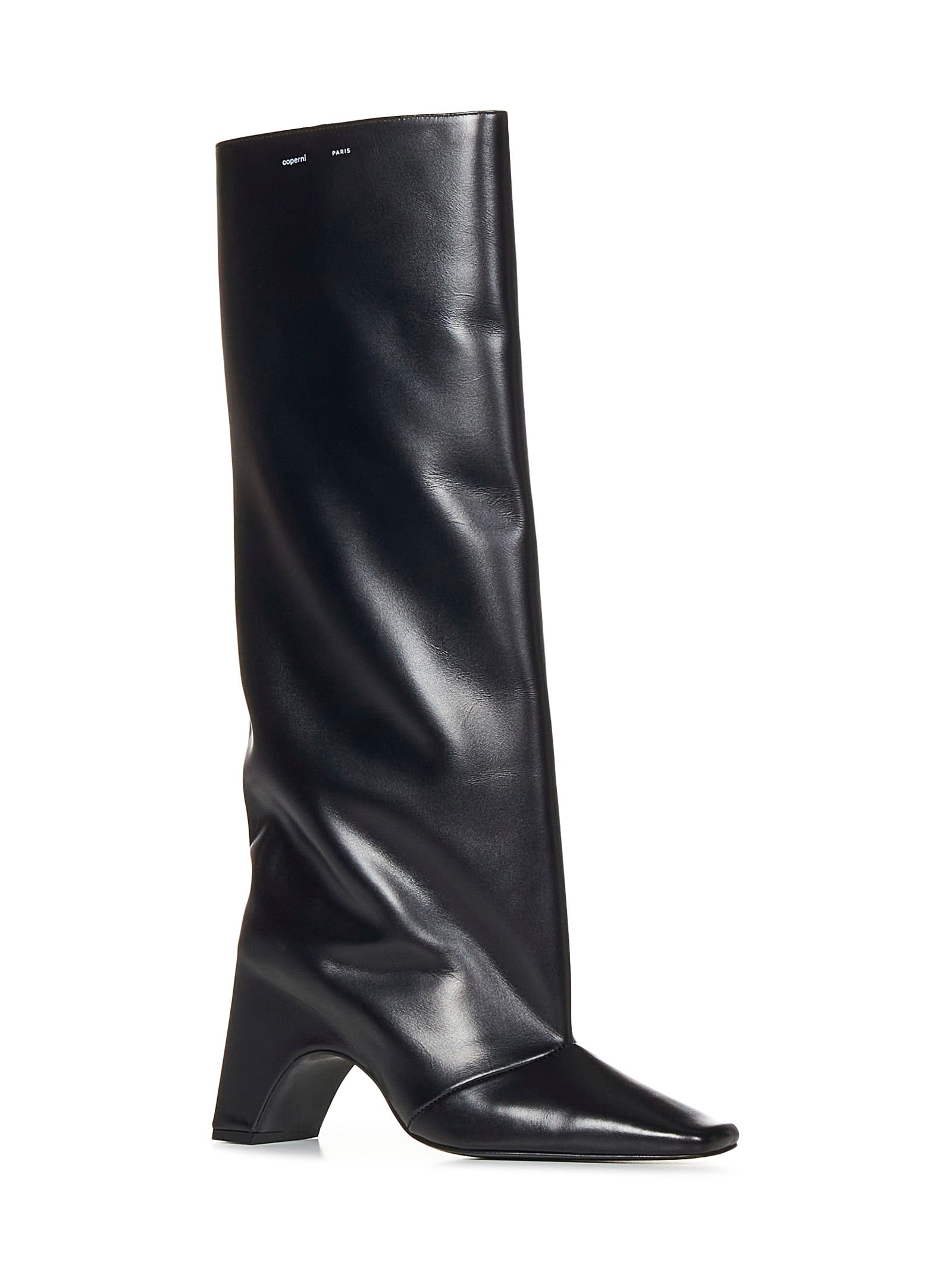 Shop Coperni Bridge Boots In Black