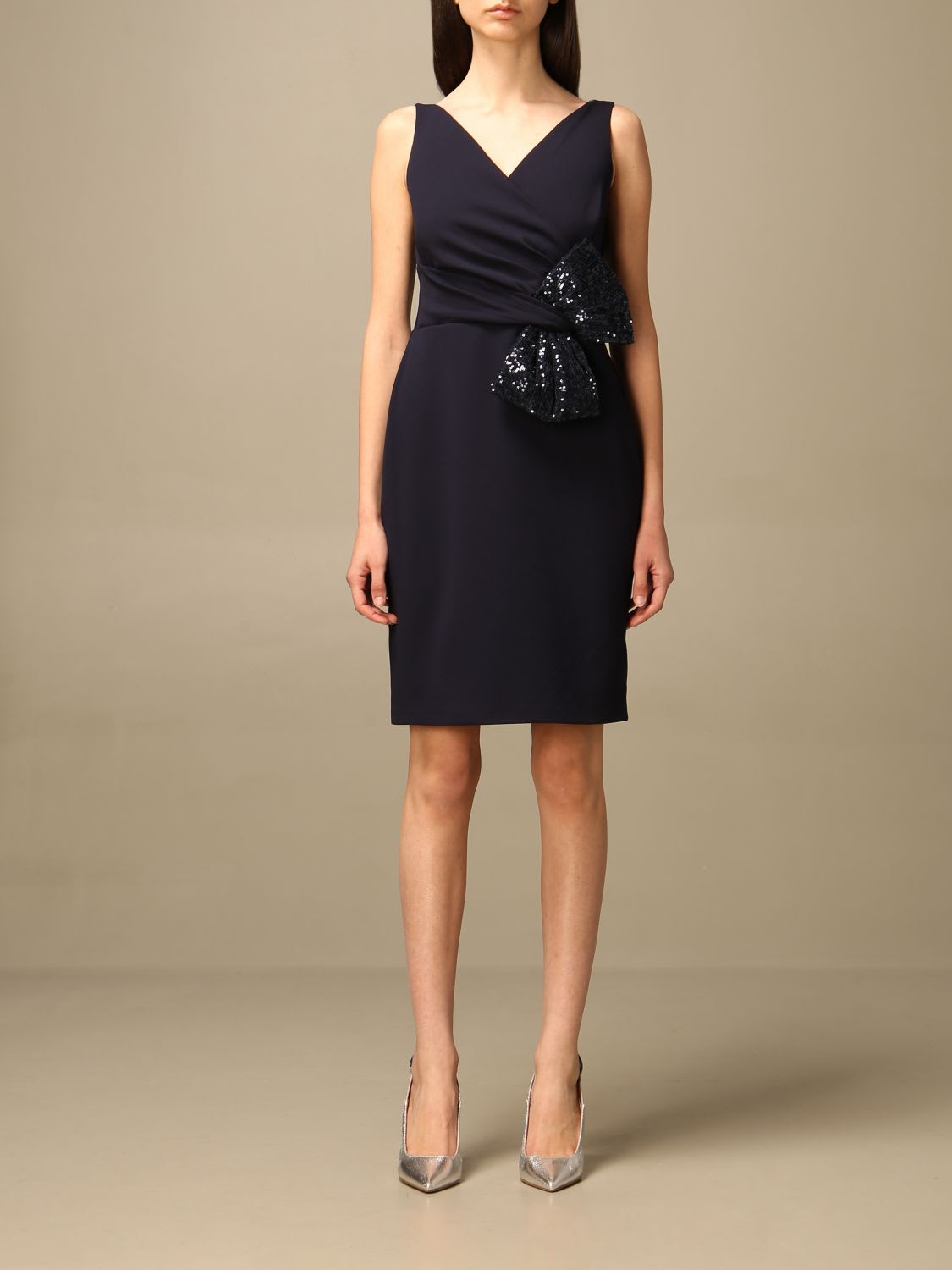 Lauren Ralph Lauren Dress Lauren Ralph Lauren Sheath Dress With Sequin Bow