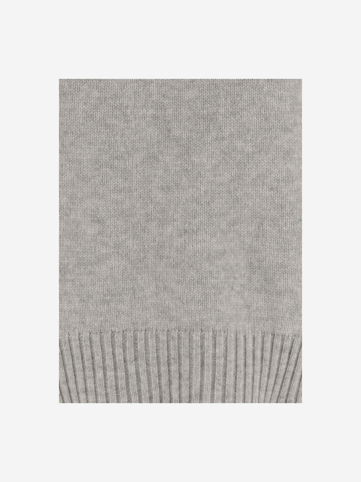 Shop Allude Wool And Cashmere Sweater In Grey