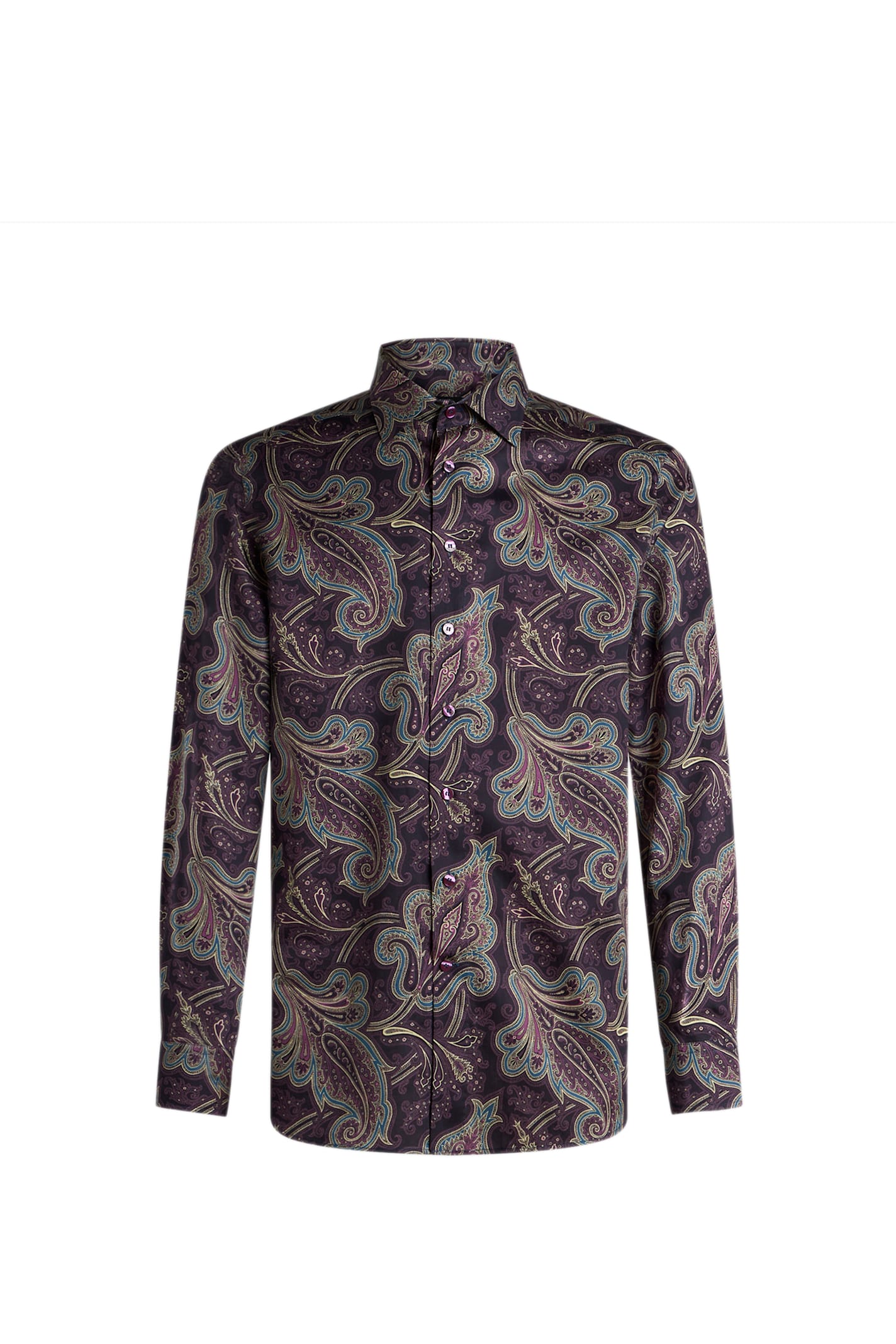 Shop Etro Shirt In Purple