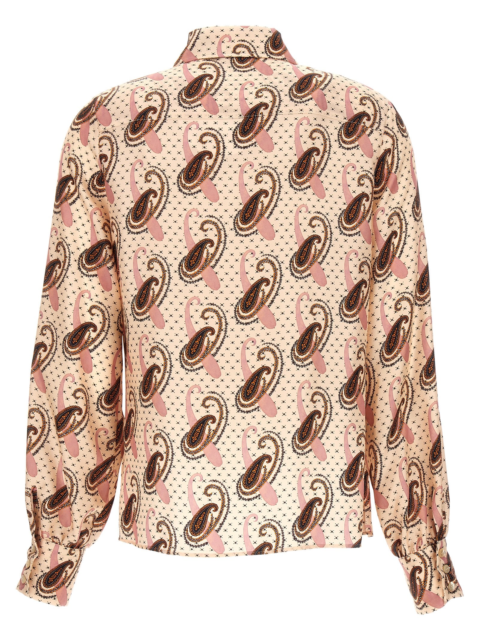 Shop Etro All Over Print Shirt In Beige/multicolour