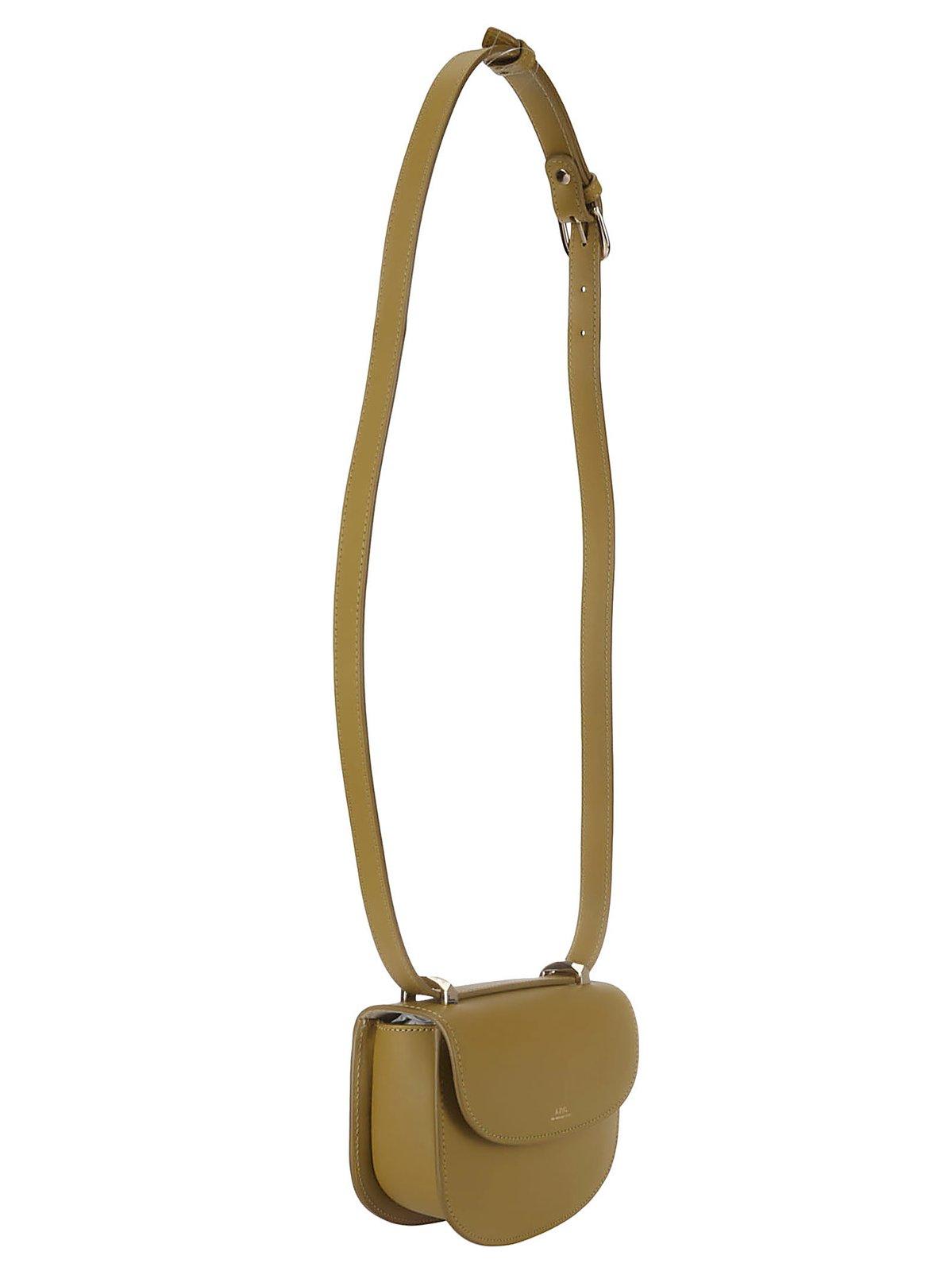 Shop Apc Gen Mini Shoulder Bag Shoulder Bag In Oliva