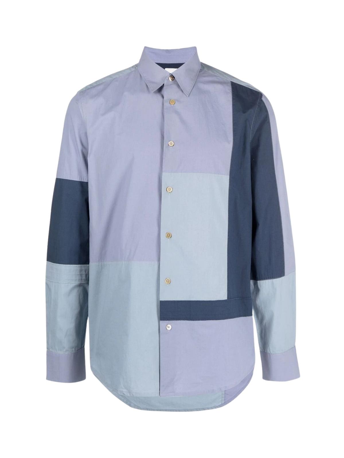 Paul Smith Gents Tailored Patchwork Shirt