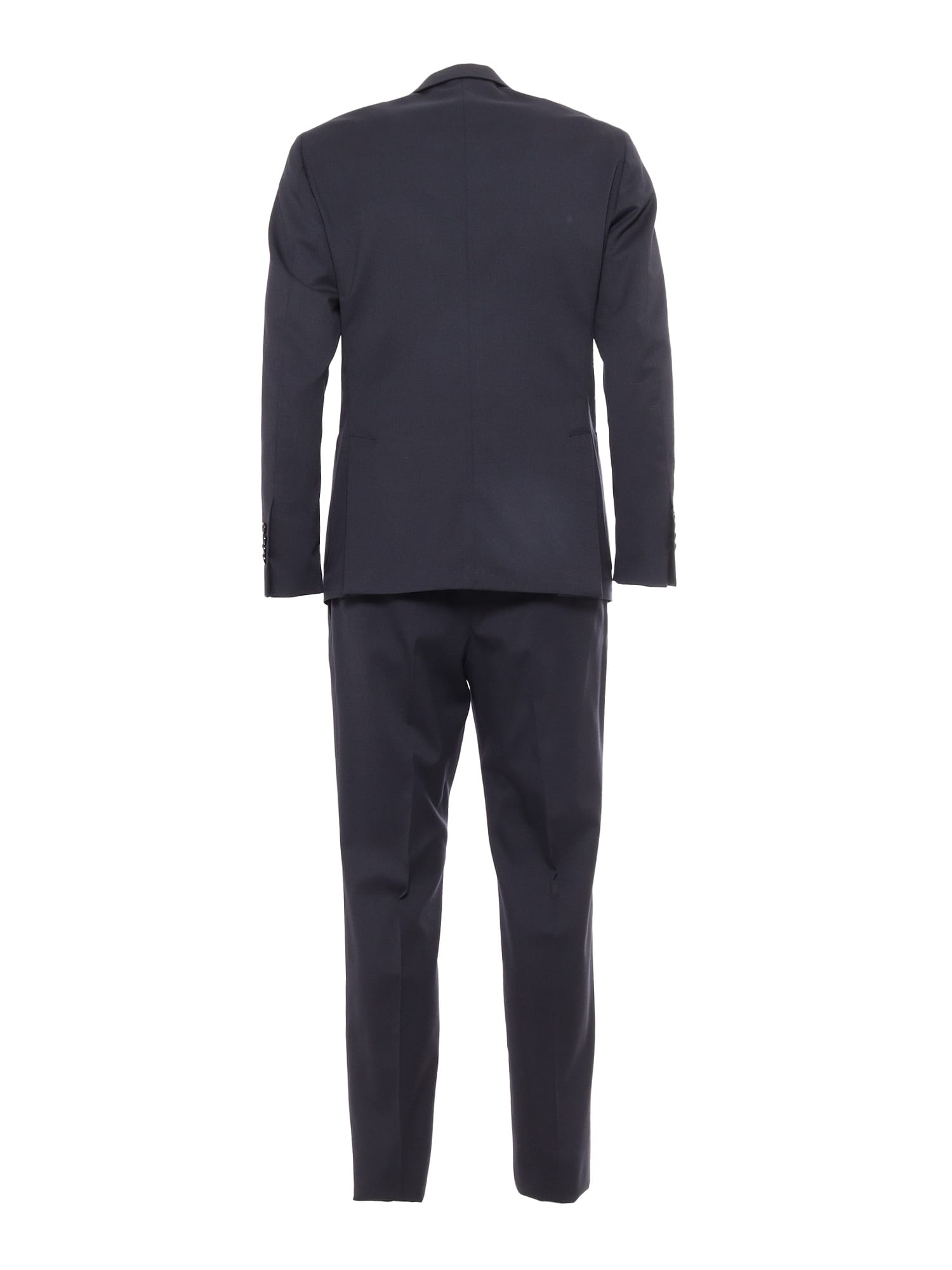 Shop Lardini Easy Wear Drop 7 Reg Man Suit In Multicolor