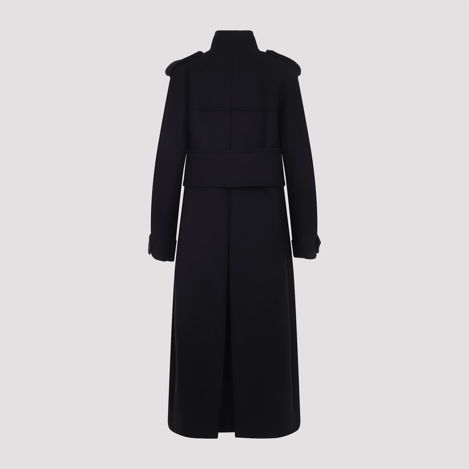 Khaite Donna Double-breasted Coat In Black