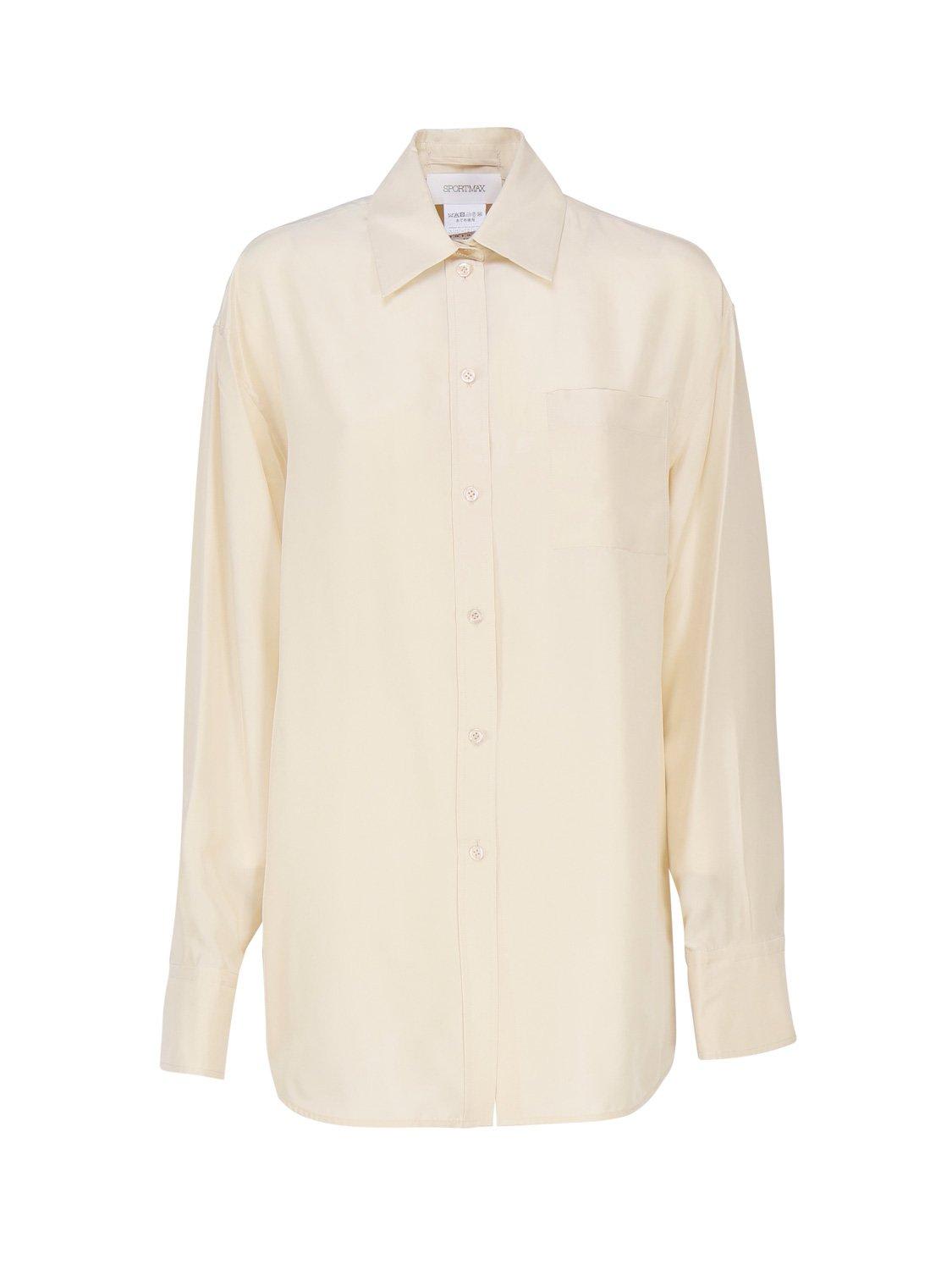 Buttoned Long-sleeved Shirt