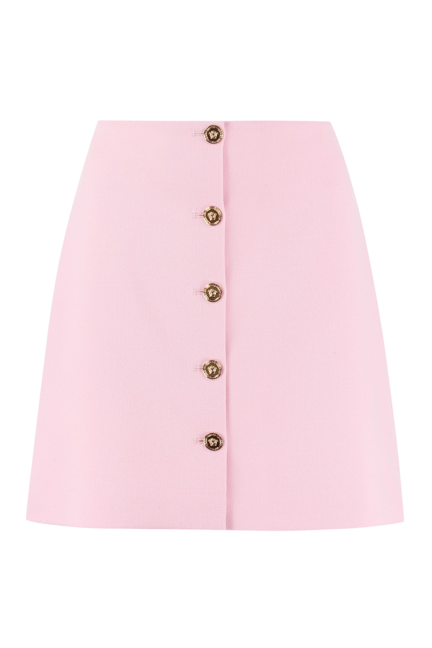 Versace Wool Mini Skirt