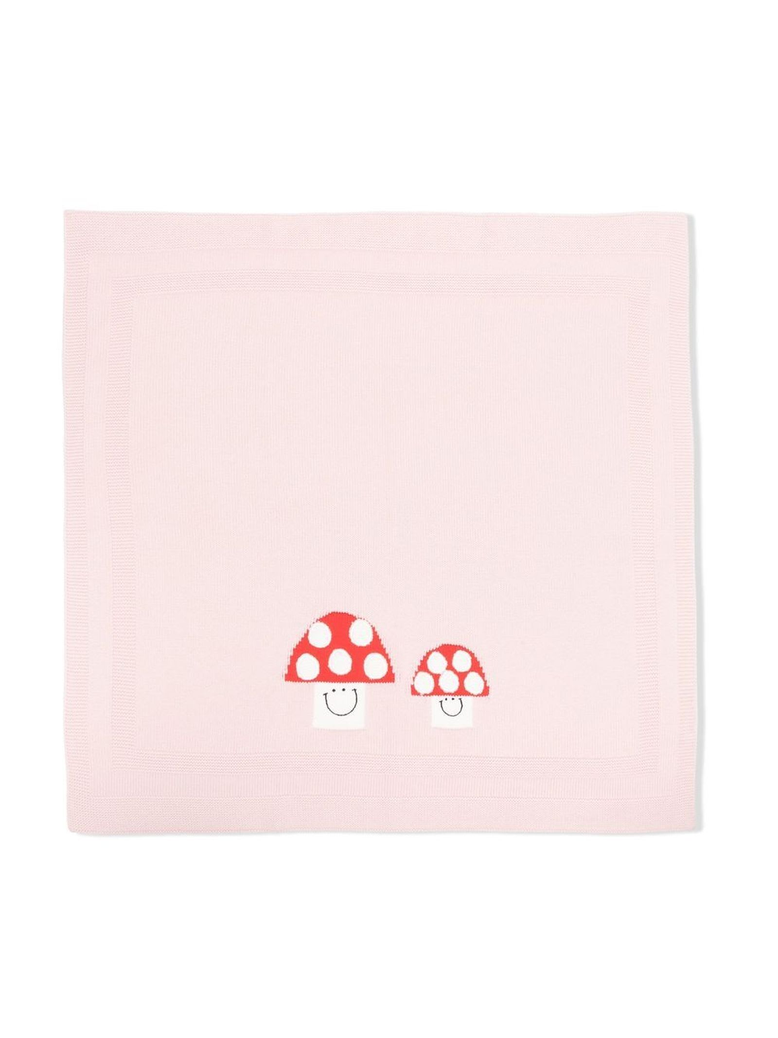 Stella McCartney Kids Pink Cotton Blanket