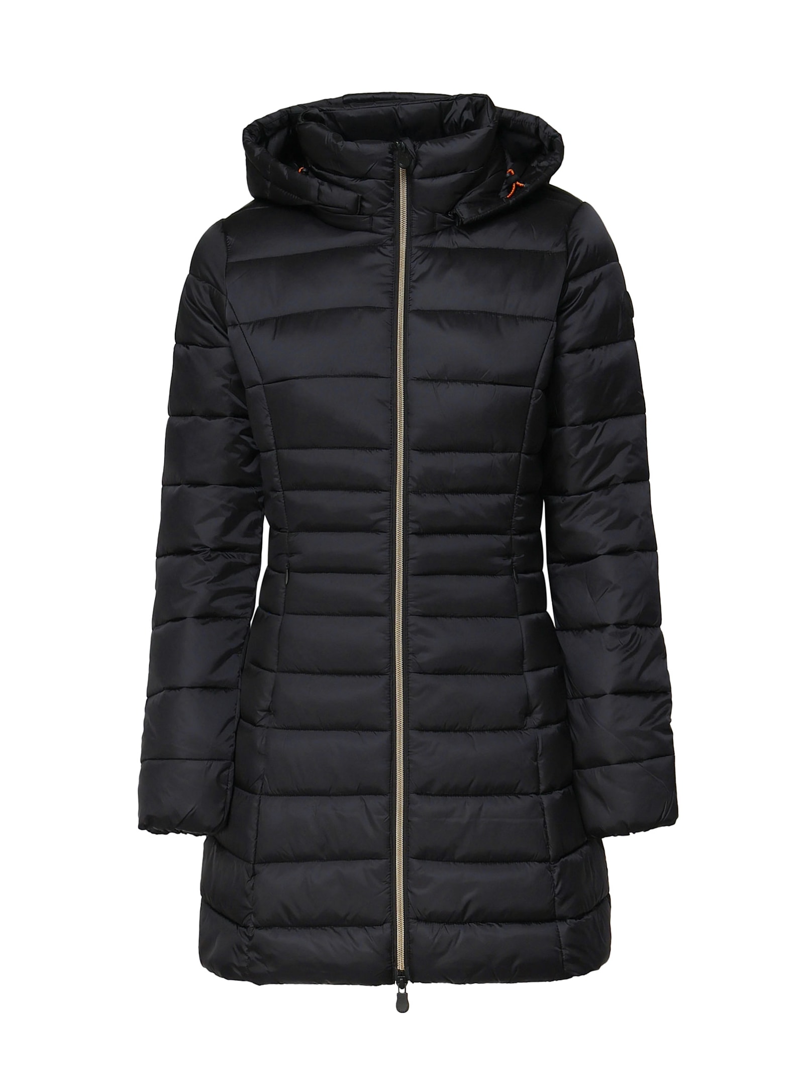 Shop Save The Duck Down Jacket With Hood In Black