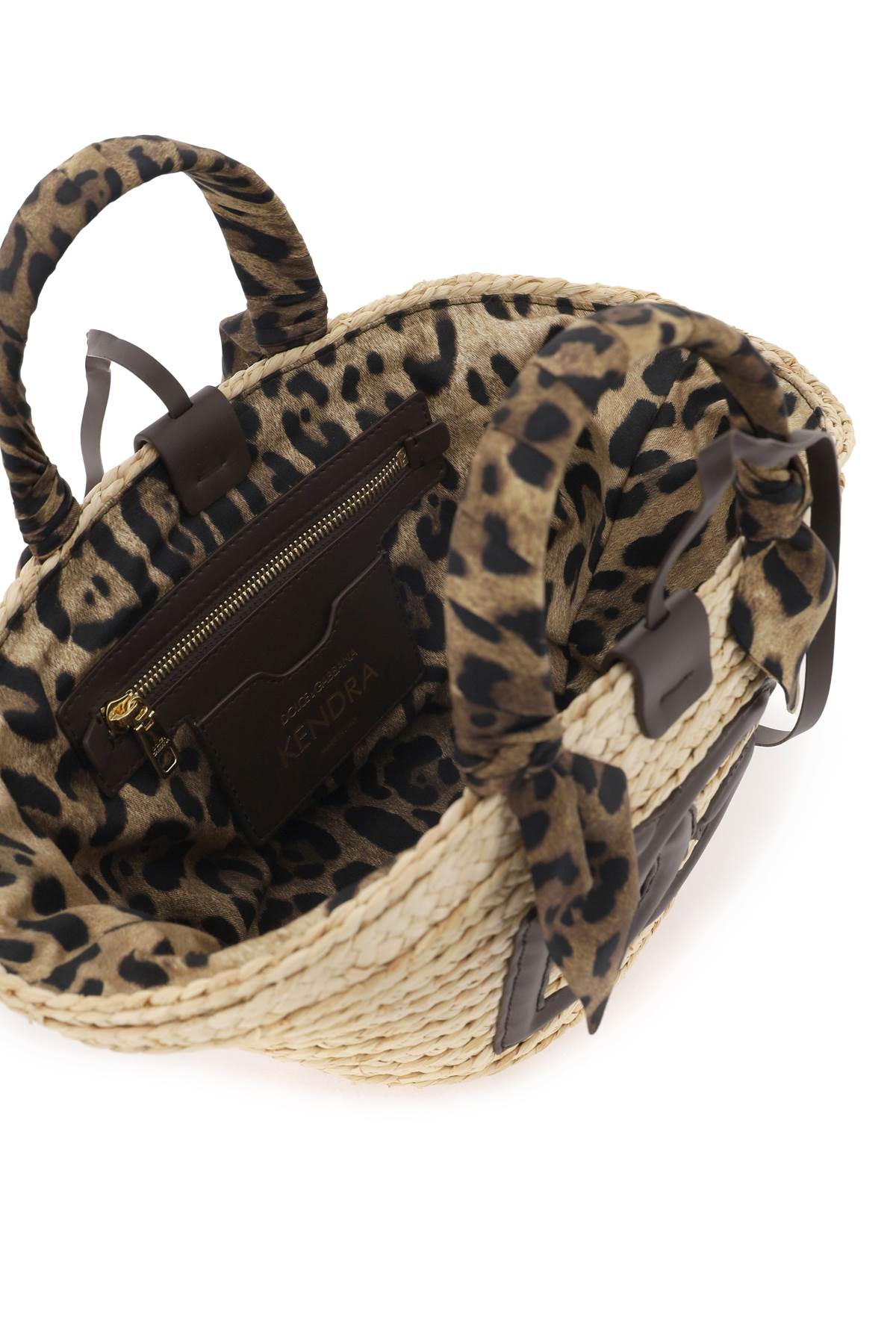 Shop Dolce & Gabbana Kendra Handbag In Brown
