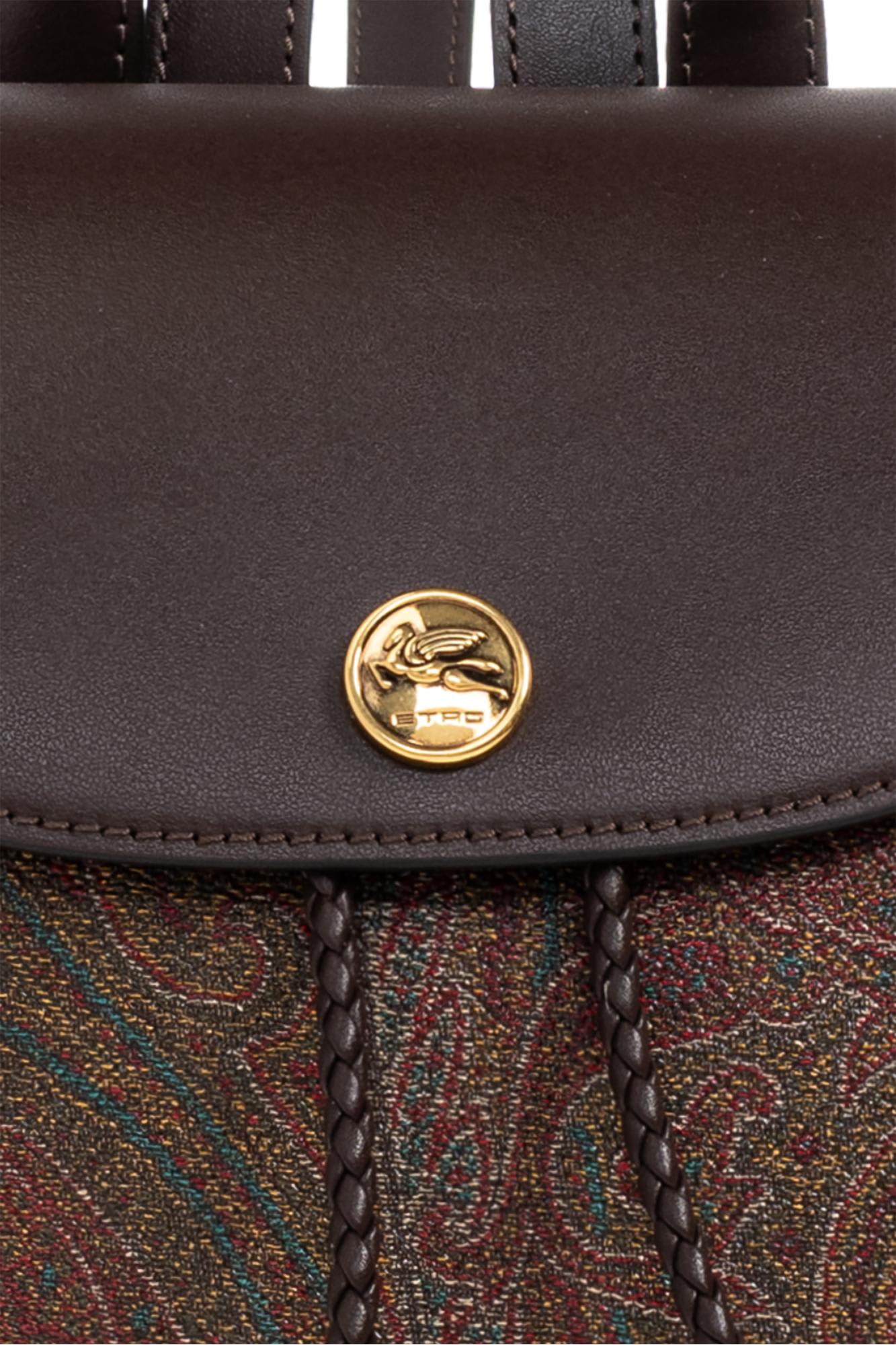 Etro Backpack With Logo