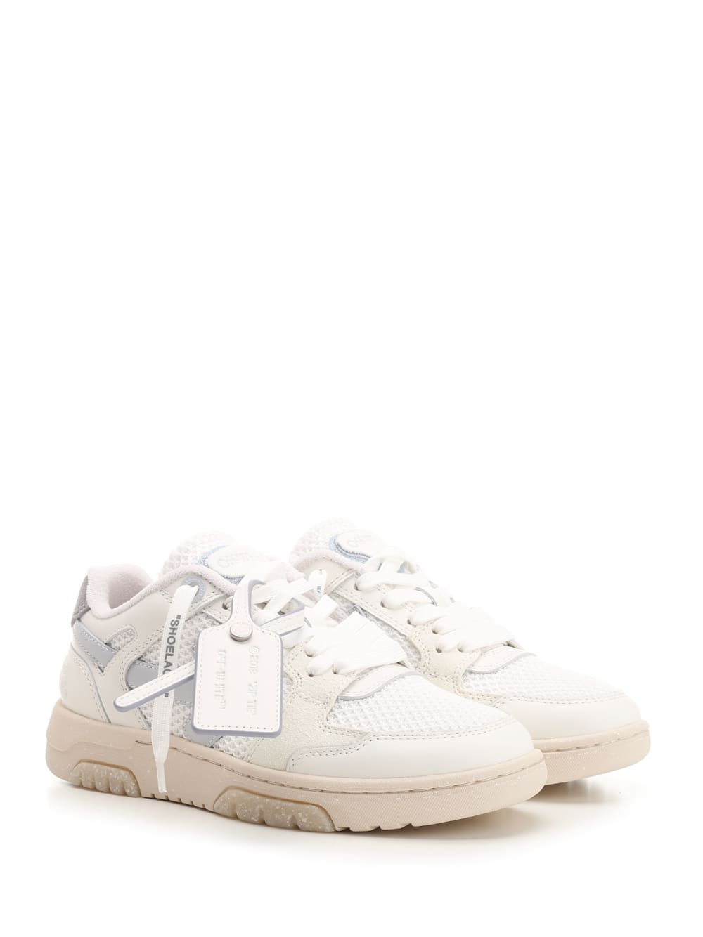 Shop Off-white Out Of Office Slim Sneakers In White