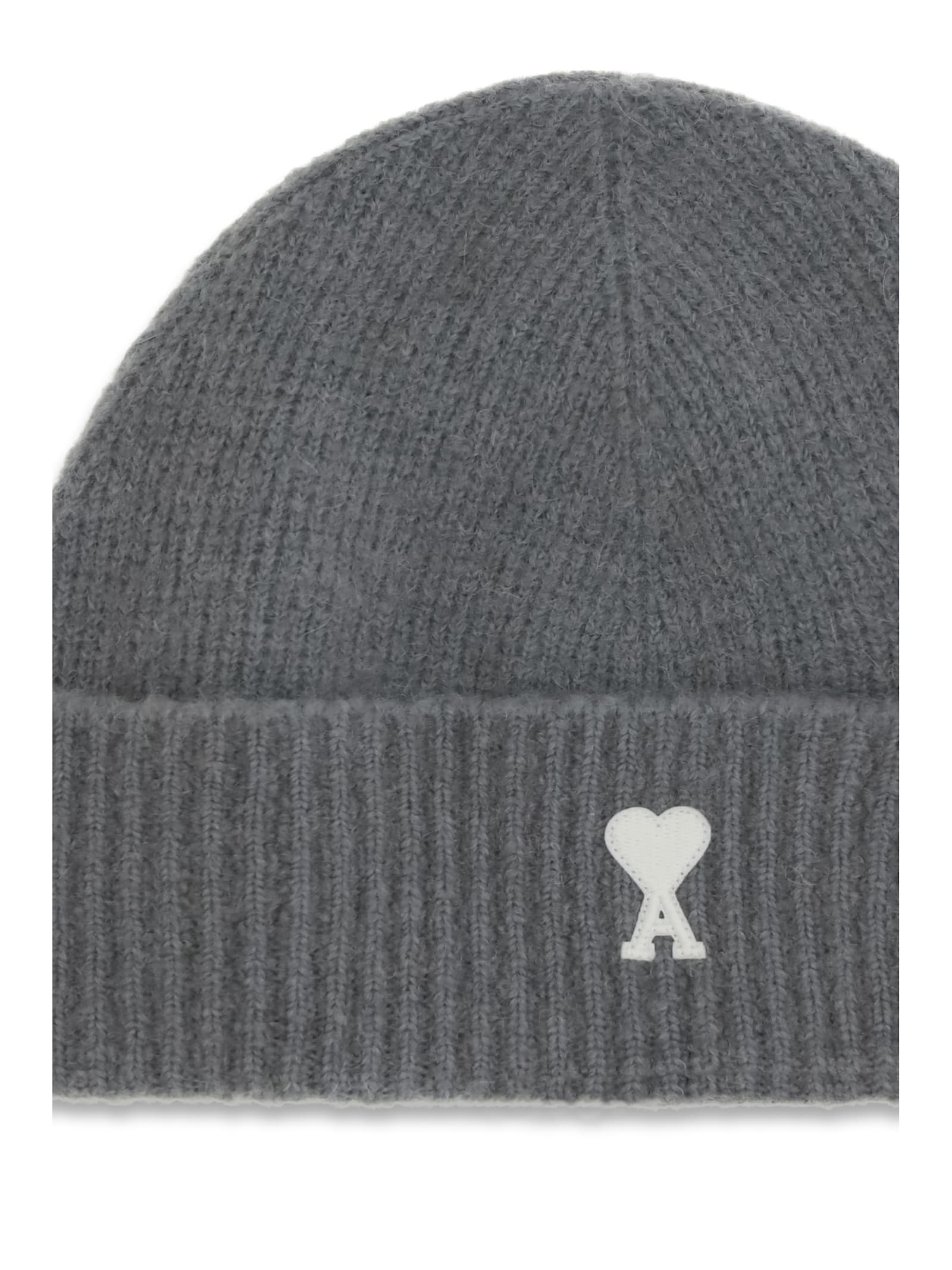 Ami Alexandre Mattiussi Ami De Coeur Beanie Hat In Multi