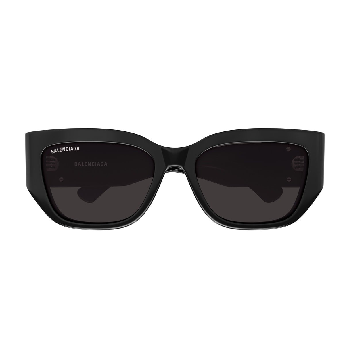 Balenciaga Bb0361sk Linea Everyday 001 Black Grey Sunglasses