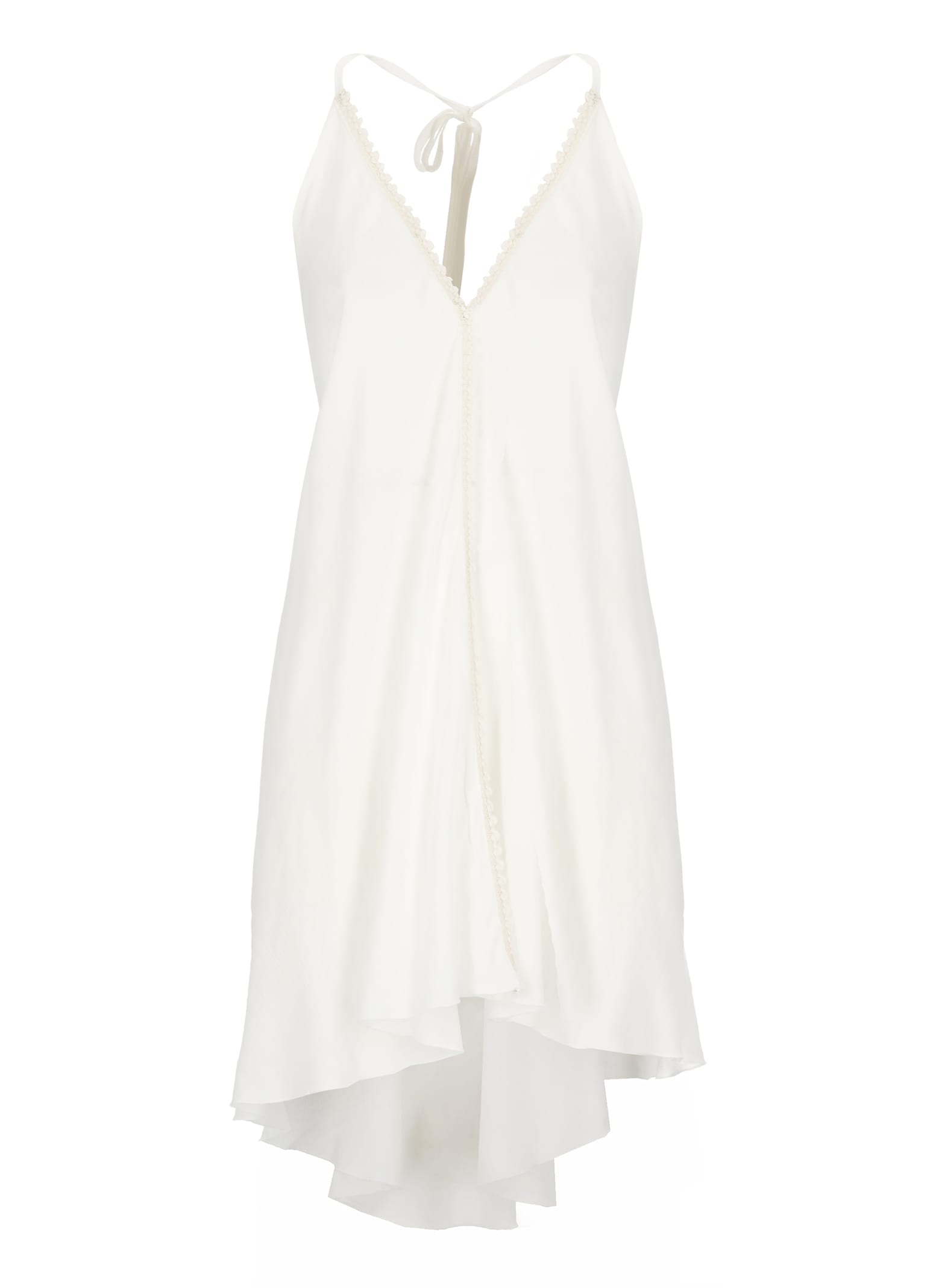 Miss Bikini One-shoulder Dress With Embroidery