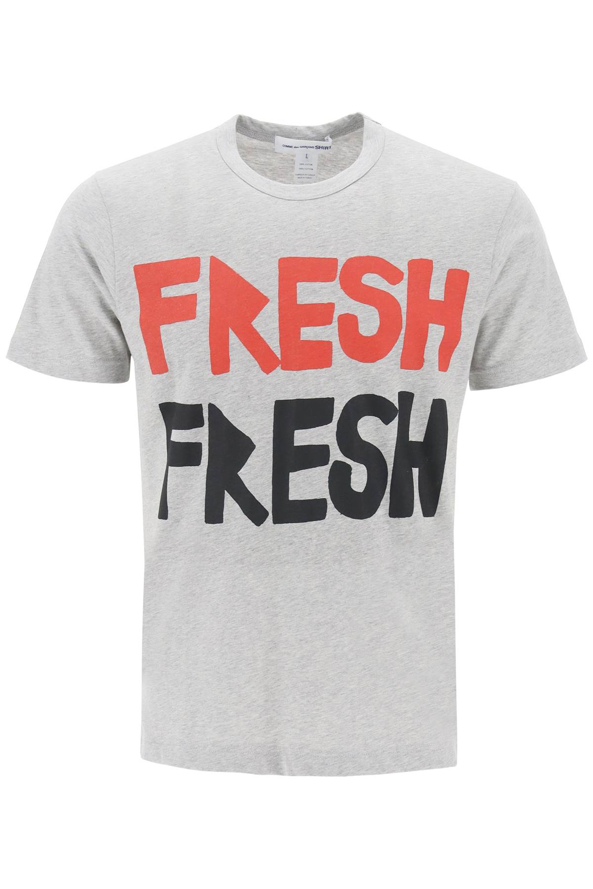 COMME DES GARÇONS SHIRT FRESH PRINT T-SHIRT