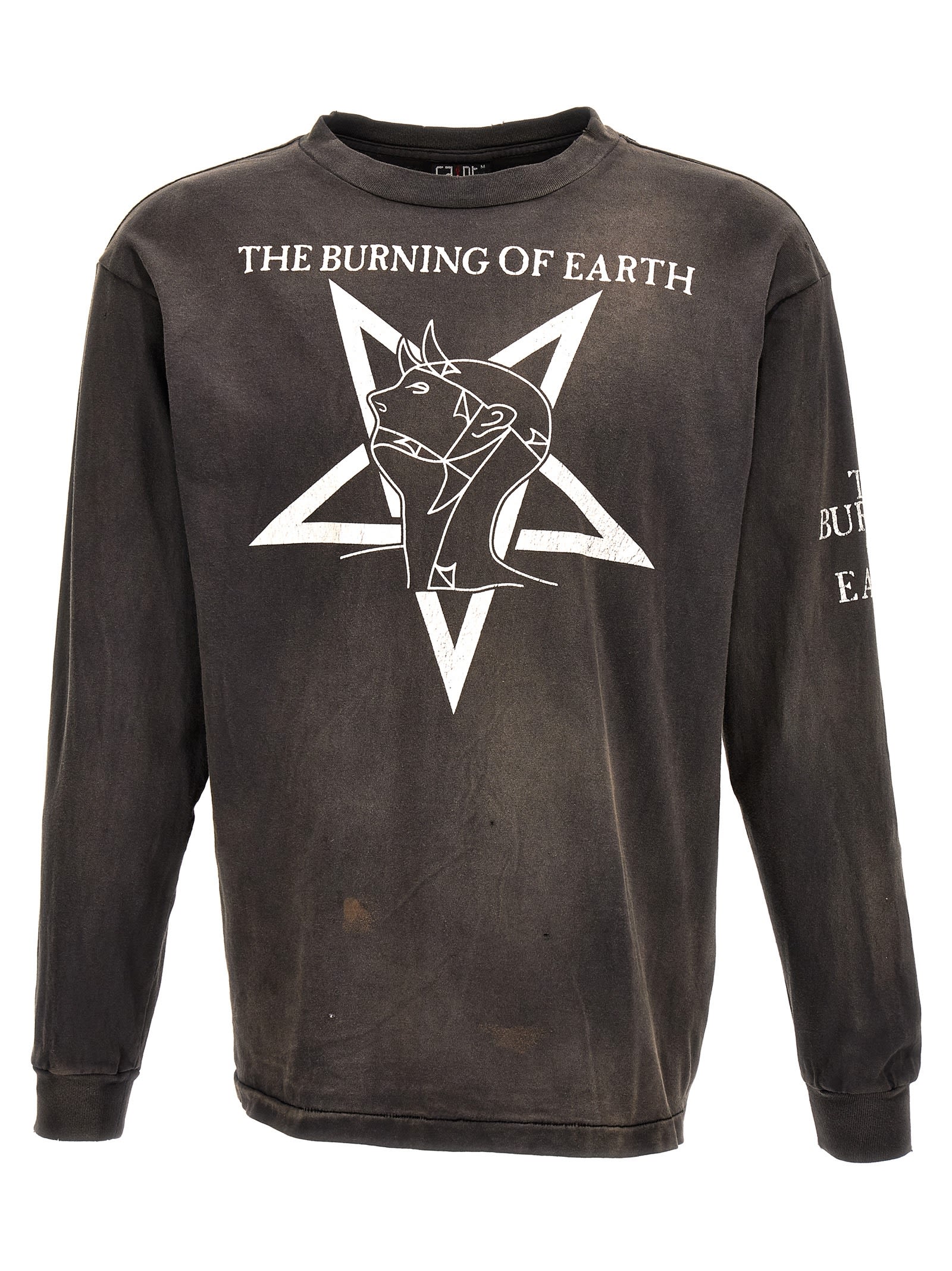 SAINT MXXXXXX THE BURNING OF EARTH T-SHIRT