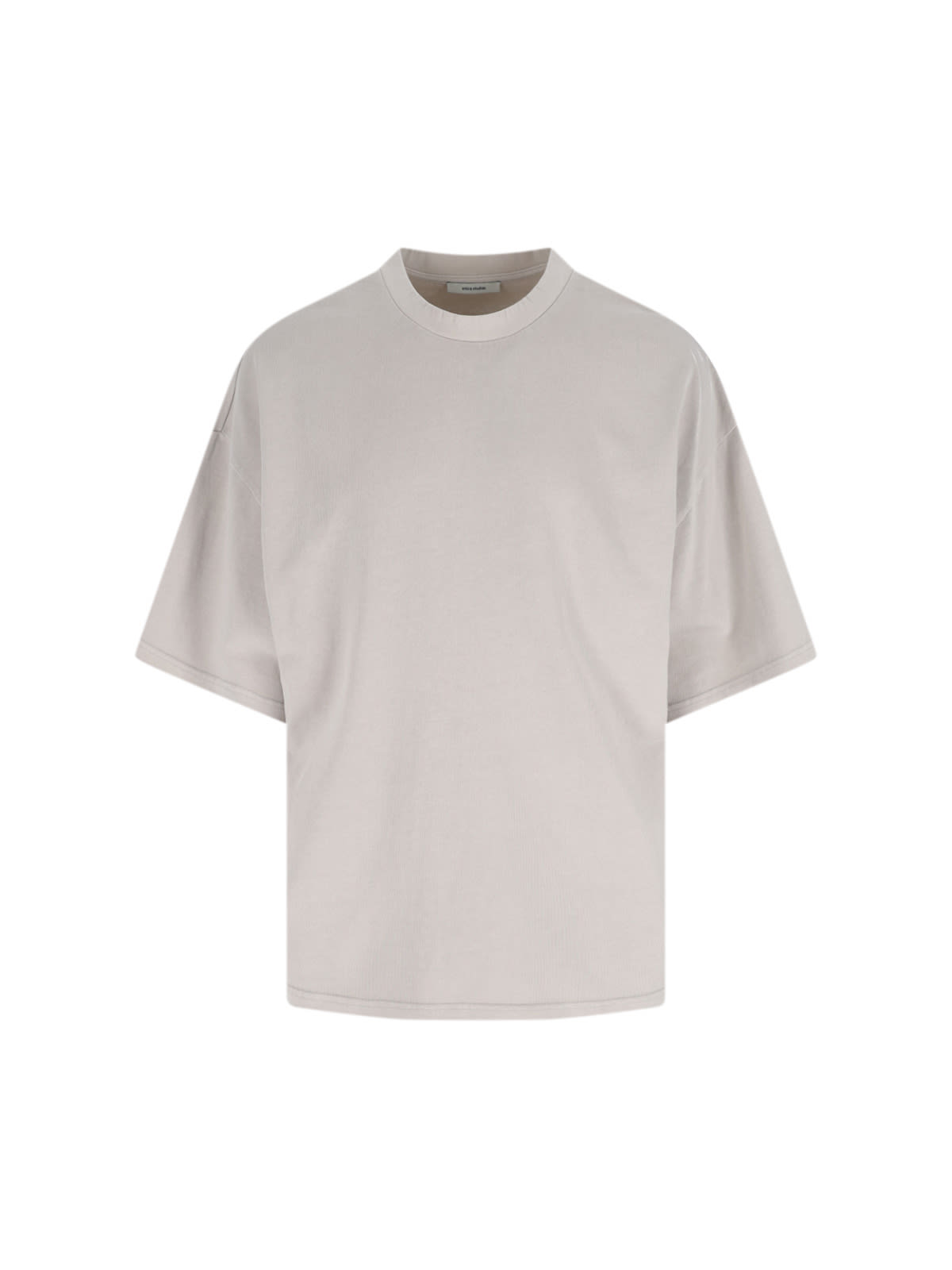 Entire Studios Cotton Jersey T-shirt In White