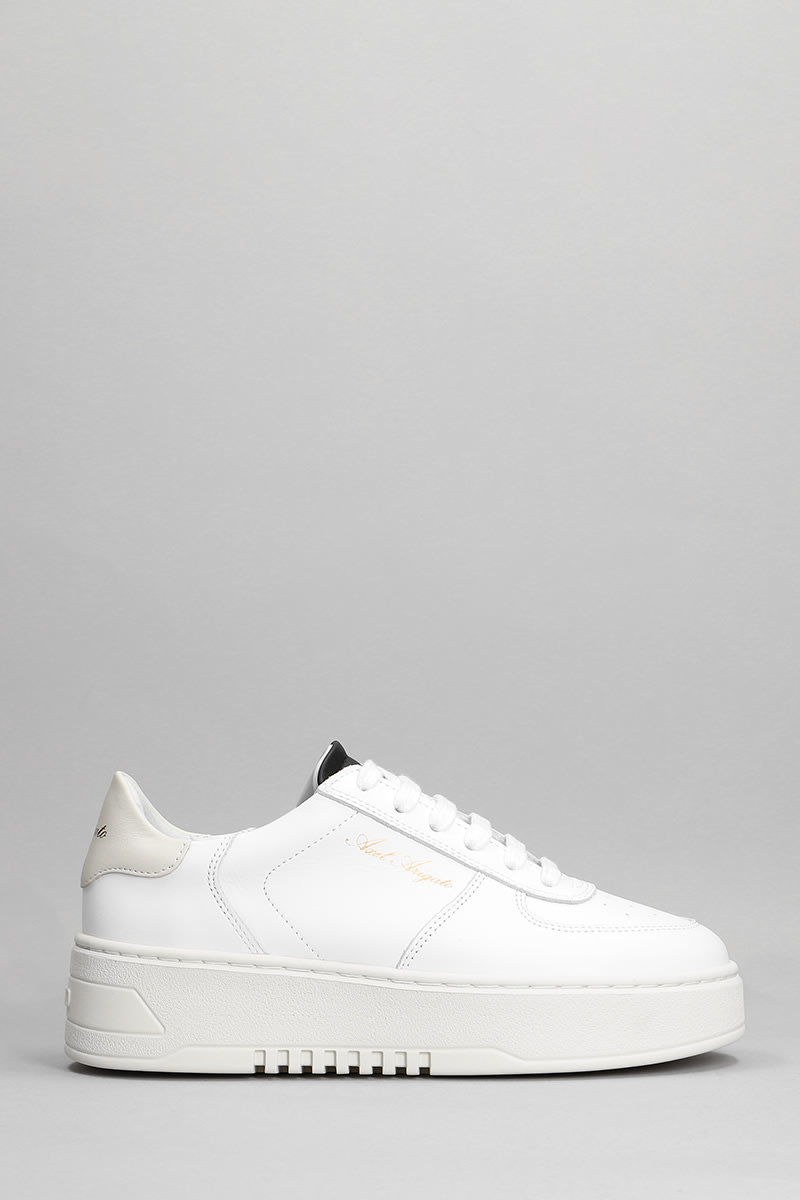 Axel Arigato Orbit Sneakers In White Leather