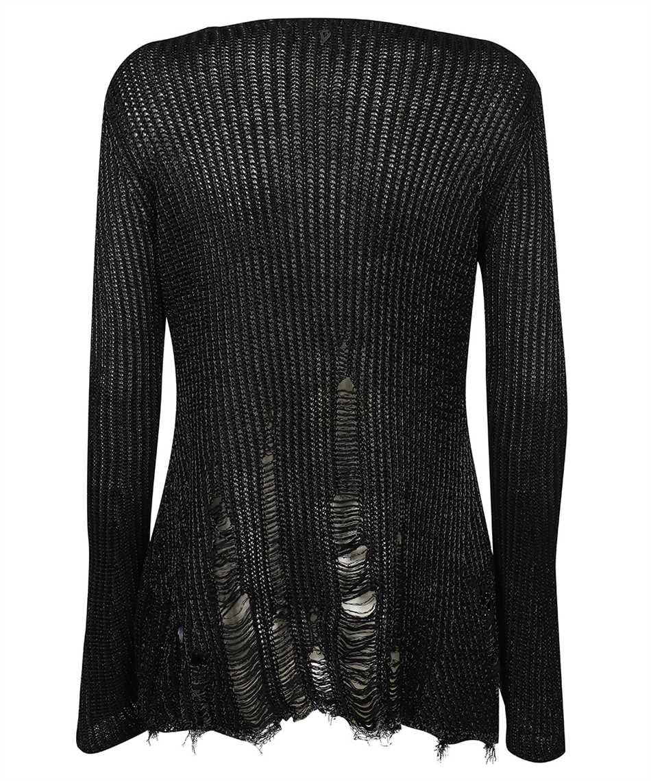 Shop Dondup V-neck Sweater In Black