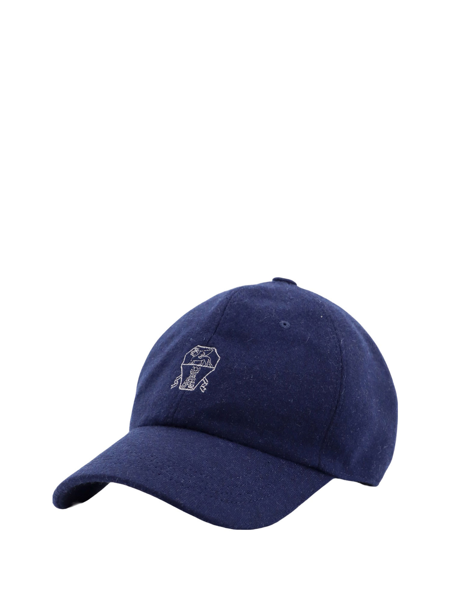 Shop Brunello Cucinelli Hat In Blue