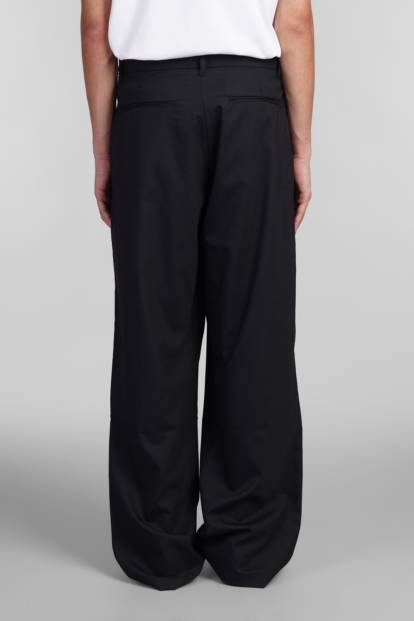 Shop Family First Milano Pants In Black Polyester