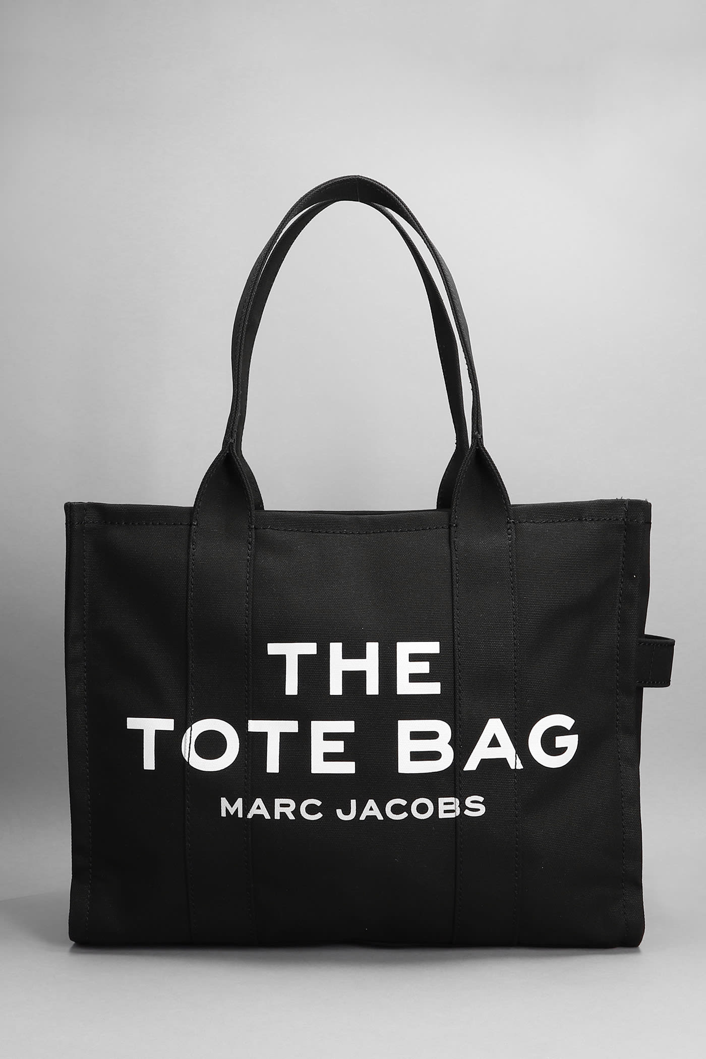 Marc Jacobs Hand Bag In Black Canvas
