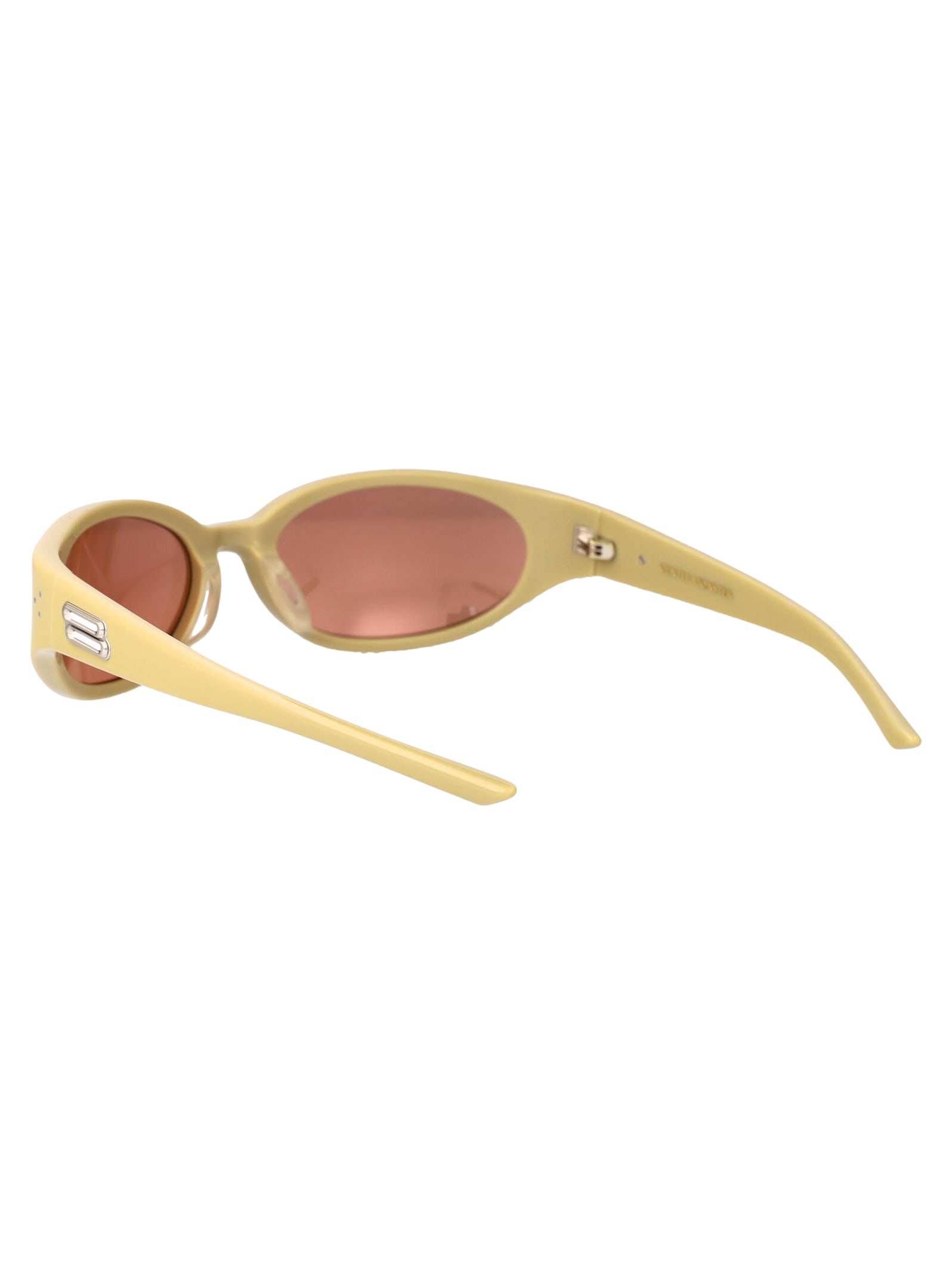 Shop Gentle Monster Young Sunglasses In Y10 Yellow