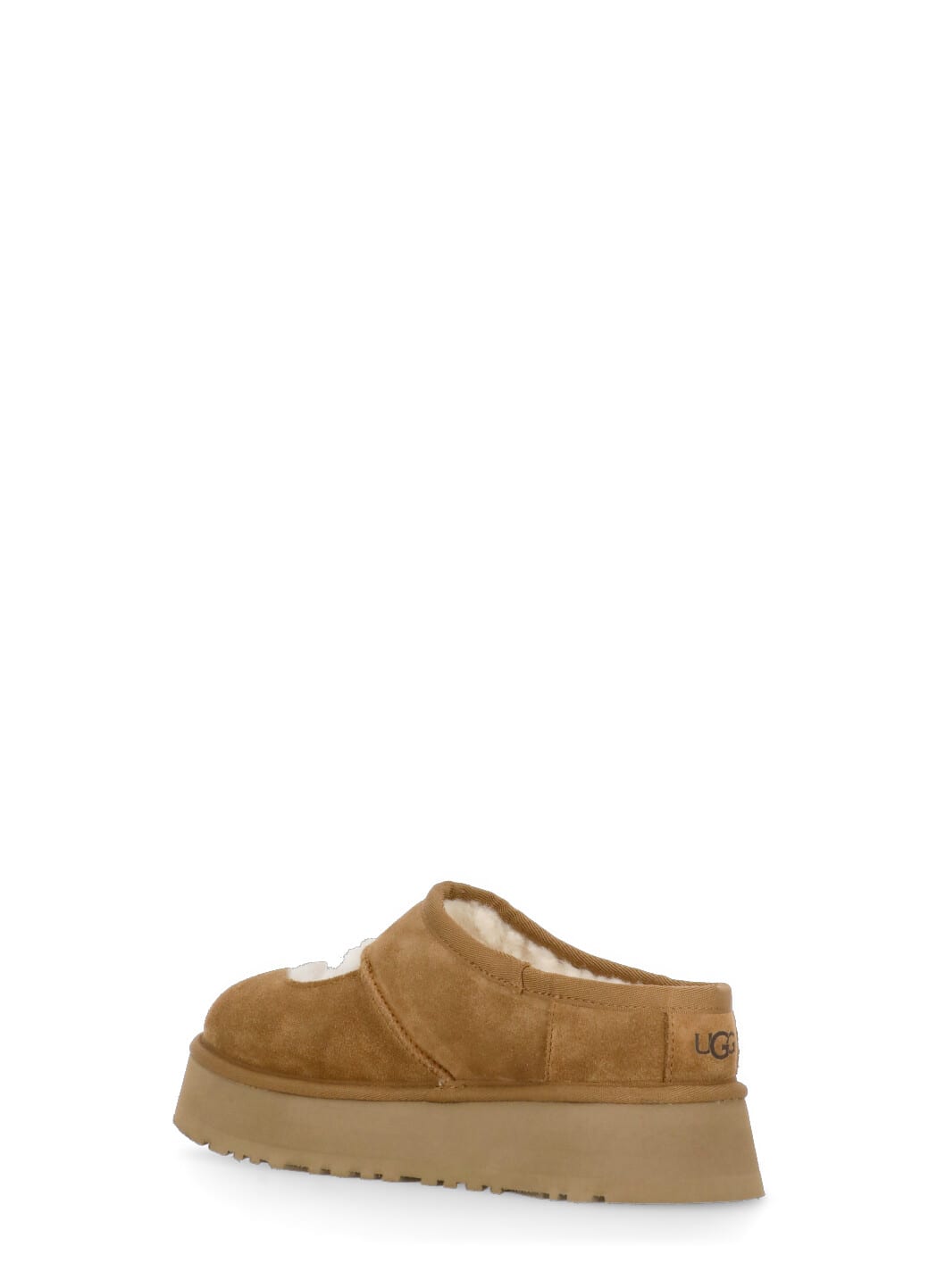 Ugg Bea Mary Jane Suede Flatform Chestnut In Brown