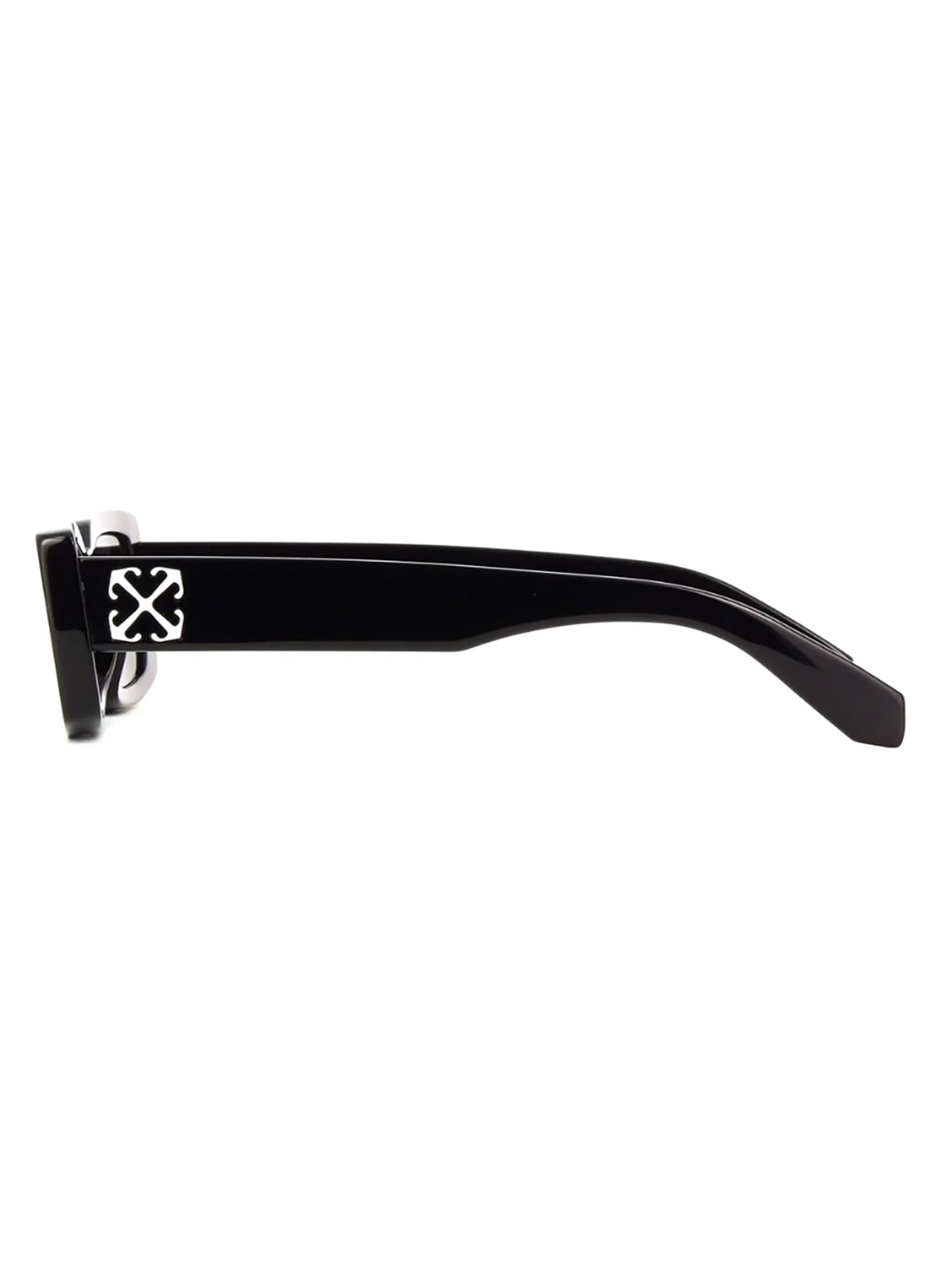 Shop Off-white Oeri127 Arthur Sunglasses In Black