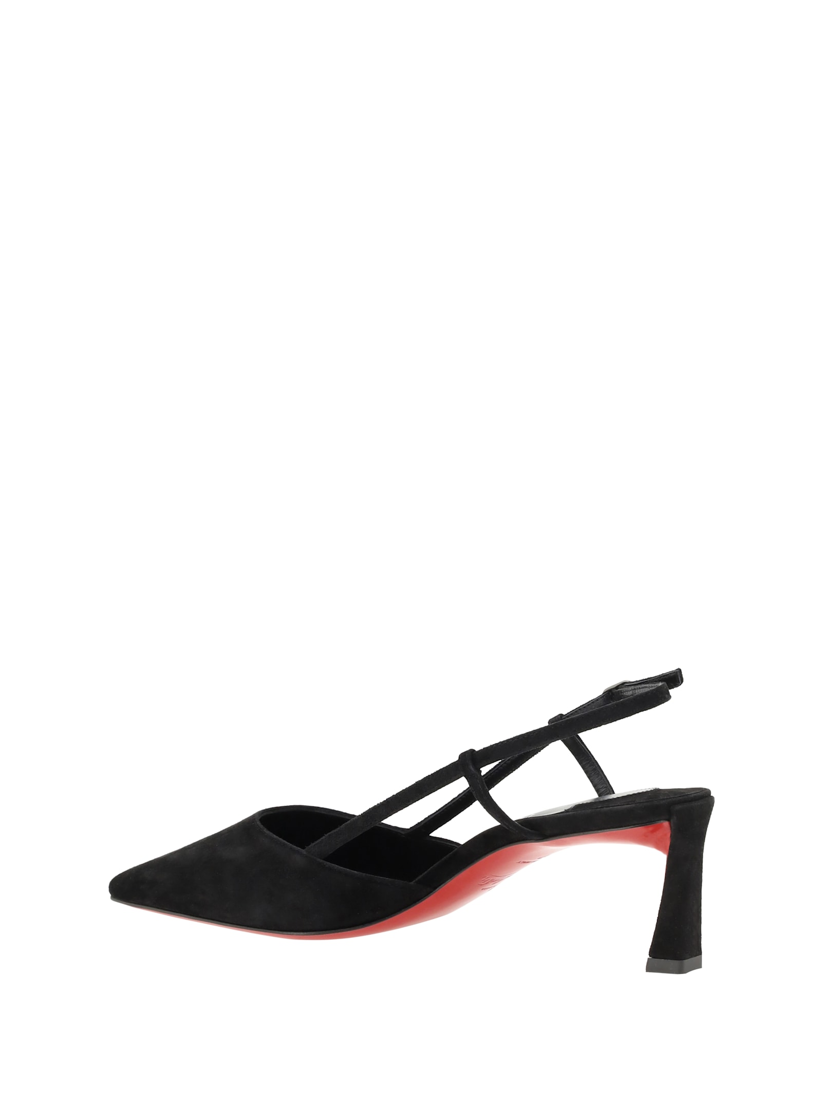 Christian Louboutin Condoroline Leather Shoes In Black