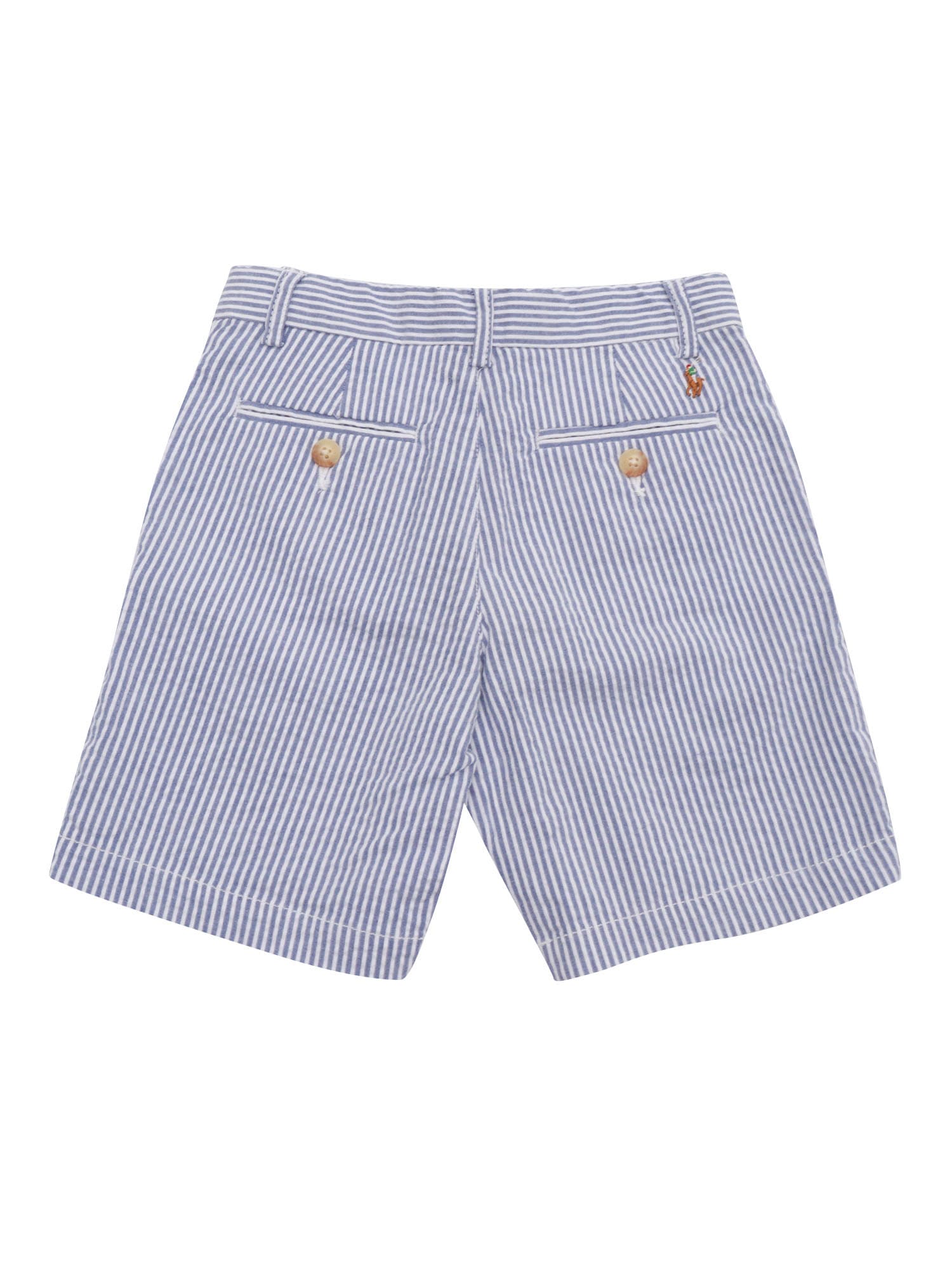 Polo Ralph Lauren Two-tone Striped Bemuda In Blue