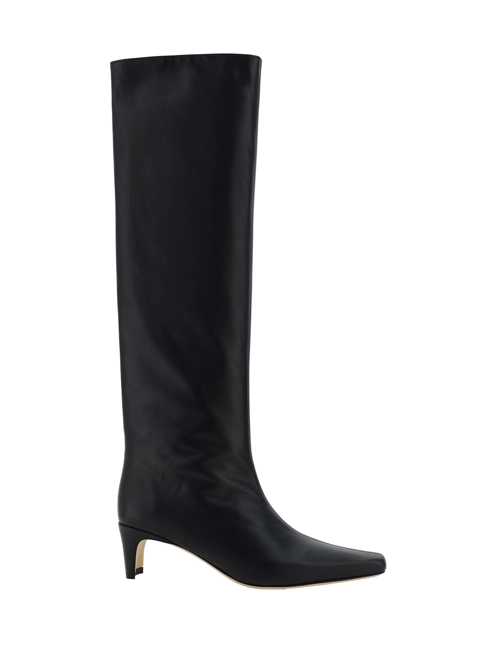 Shop Staud Wally Boots In Black