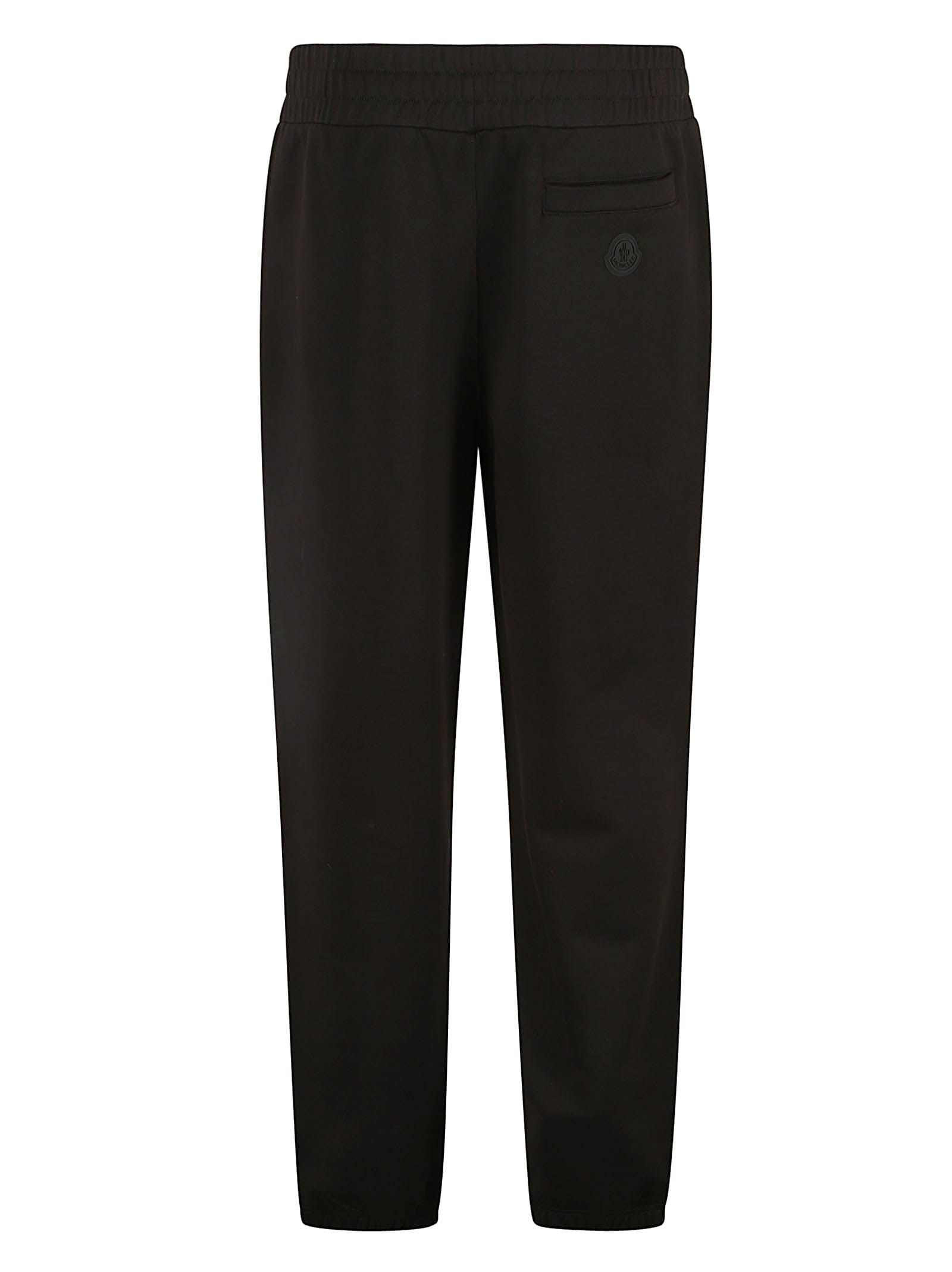 Shop Moncler Classic Ribbed Track Pants