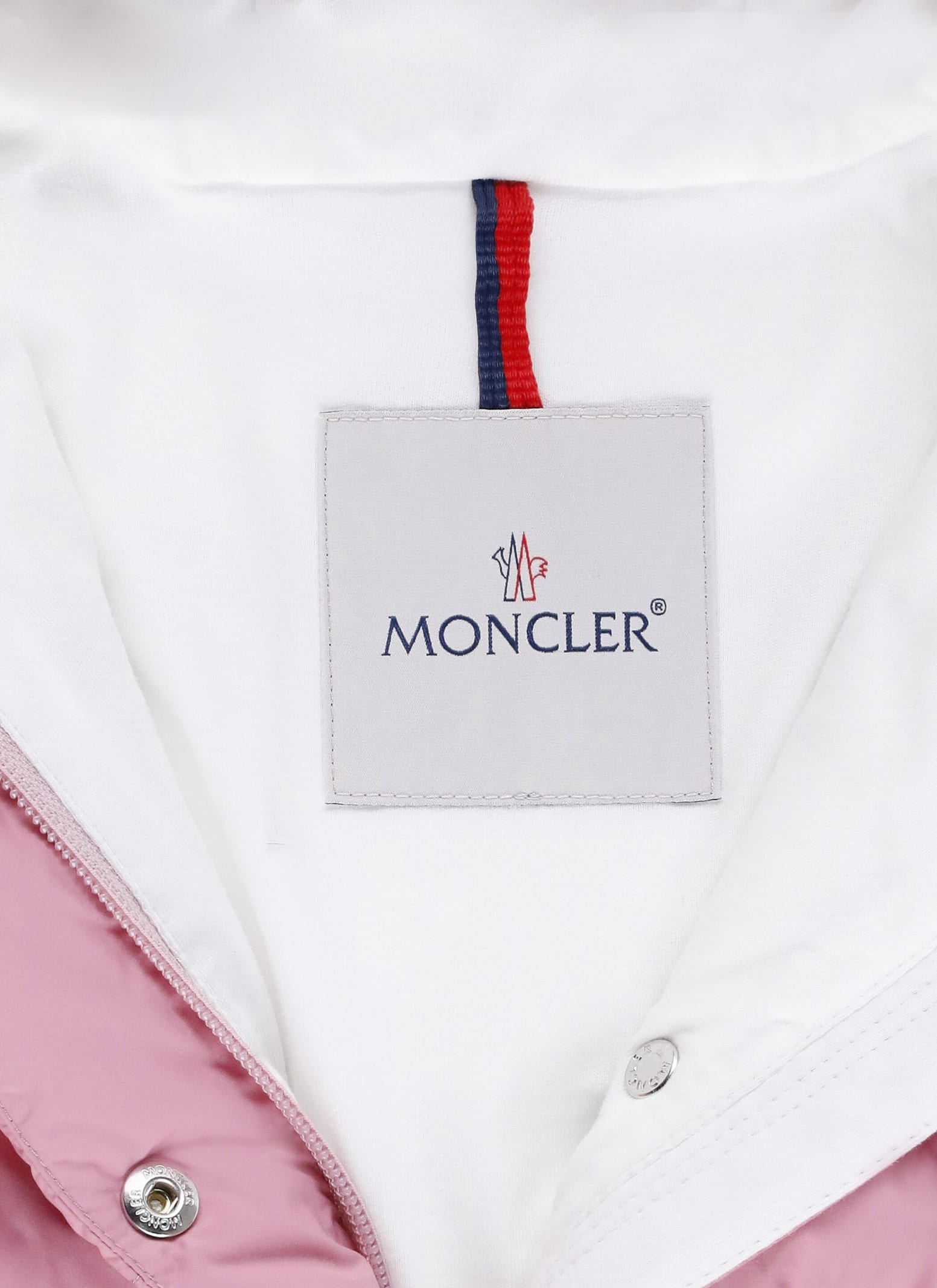 Shop Moncler Ebre Down Jacket In Pink