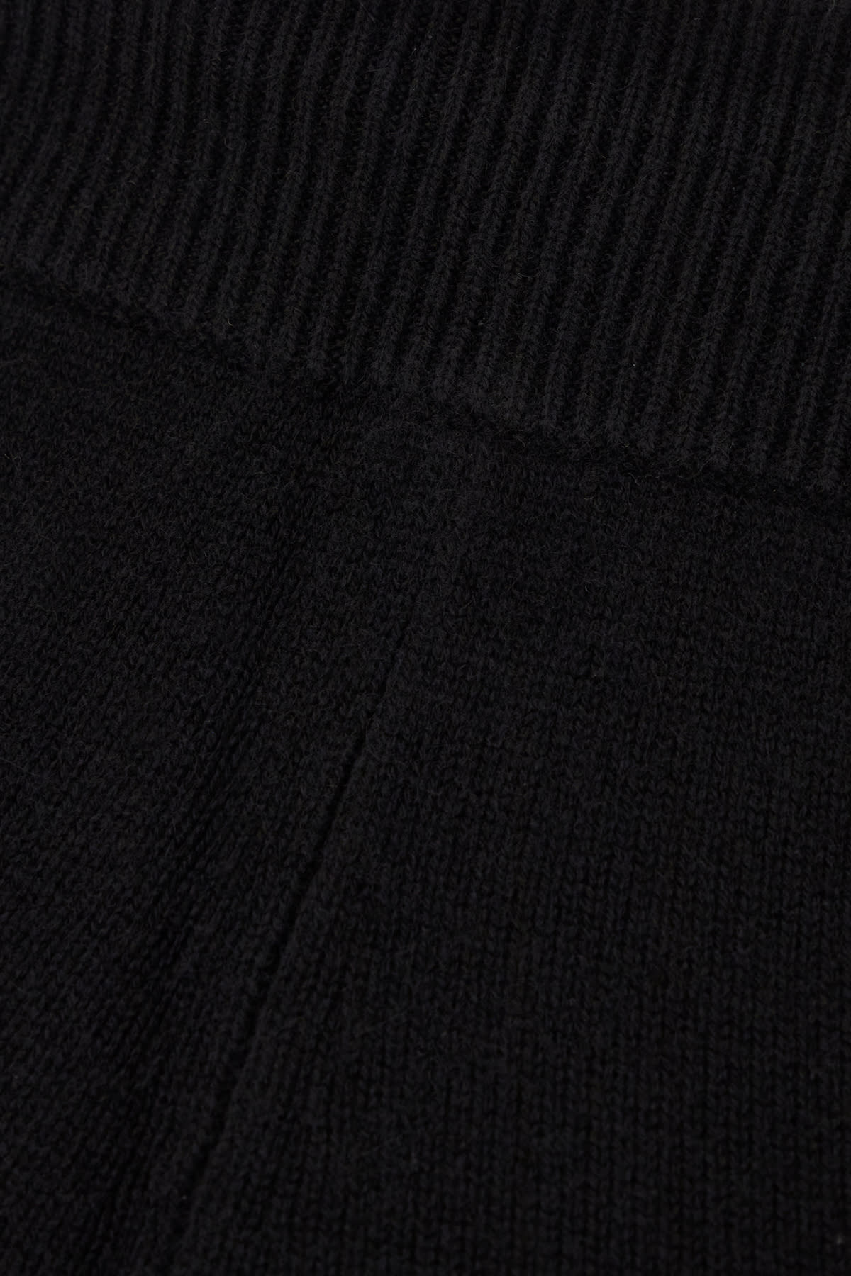 'S MAX MARA BLACK WOOL AND CASHMERE JOGGERS