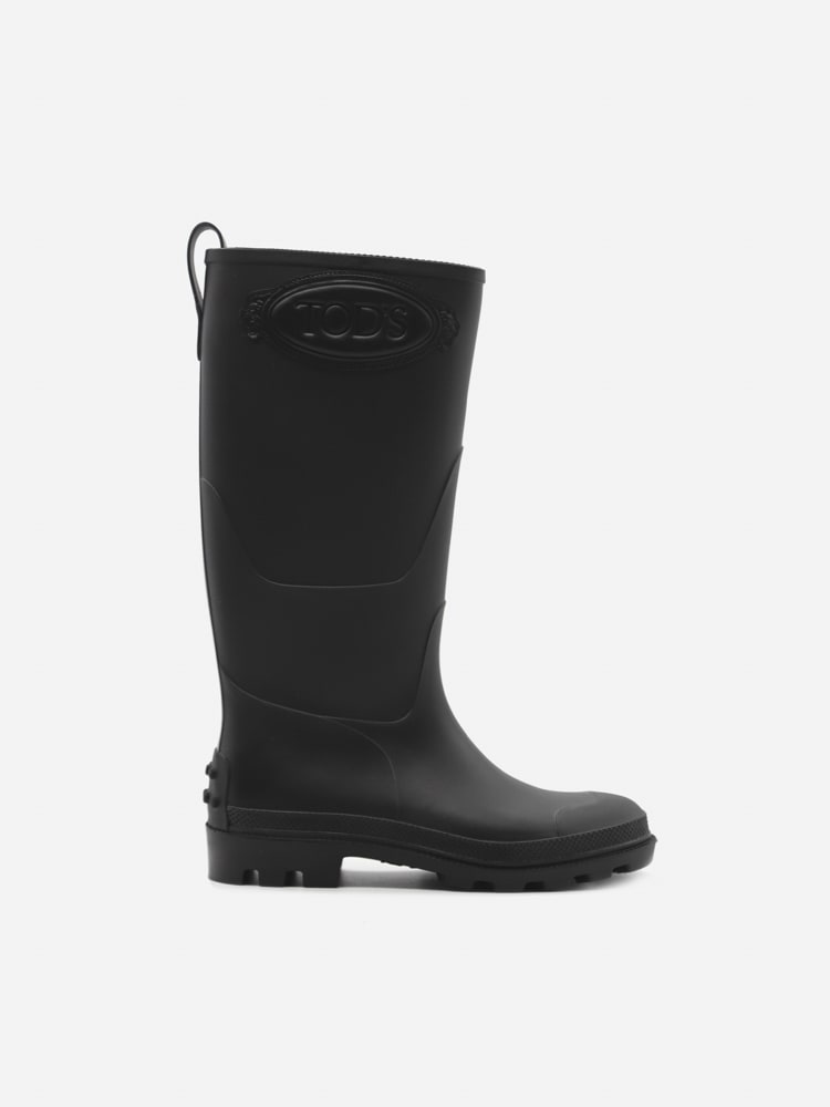 Tods Rain Boots Made Of Pvc With Embossed Logo