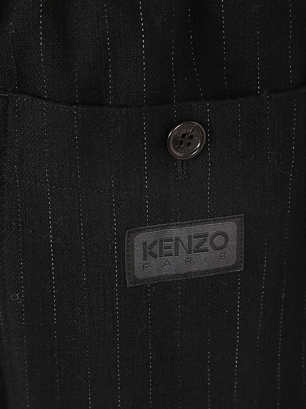 Shop Kenzo Jongging Trousers In Black