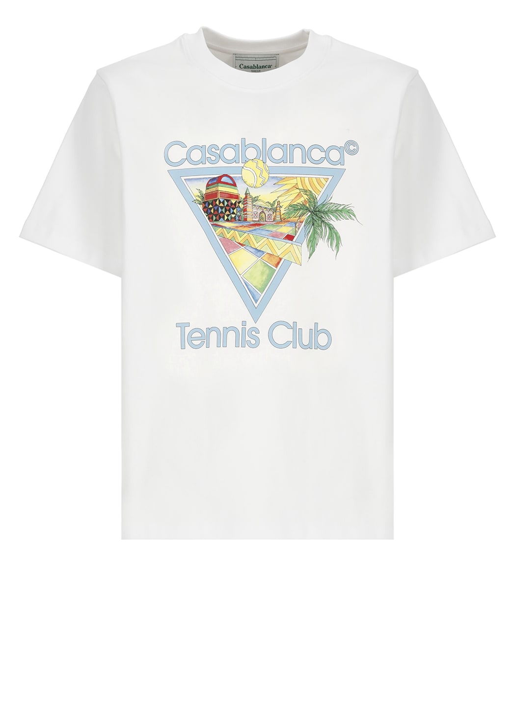 Casablanca Afro Cubism Tennis Club T-shirt