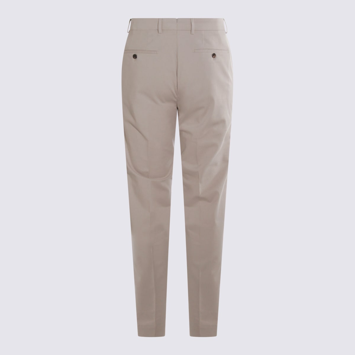 Incotex Beige Cotton Pants In Neutral