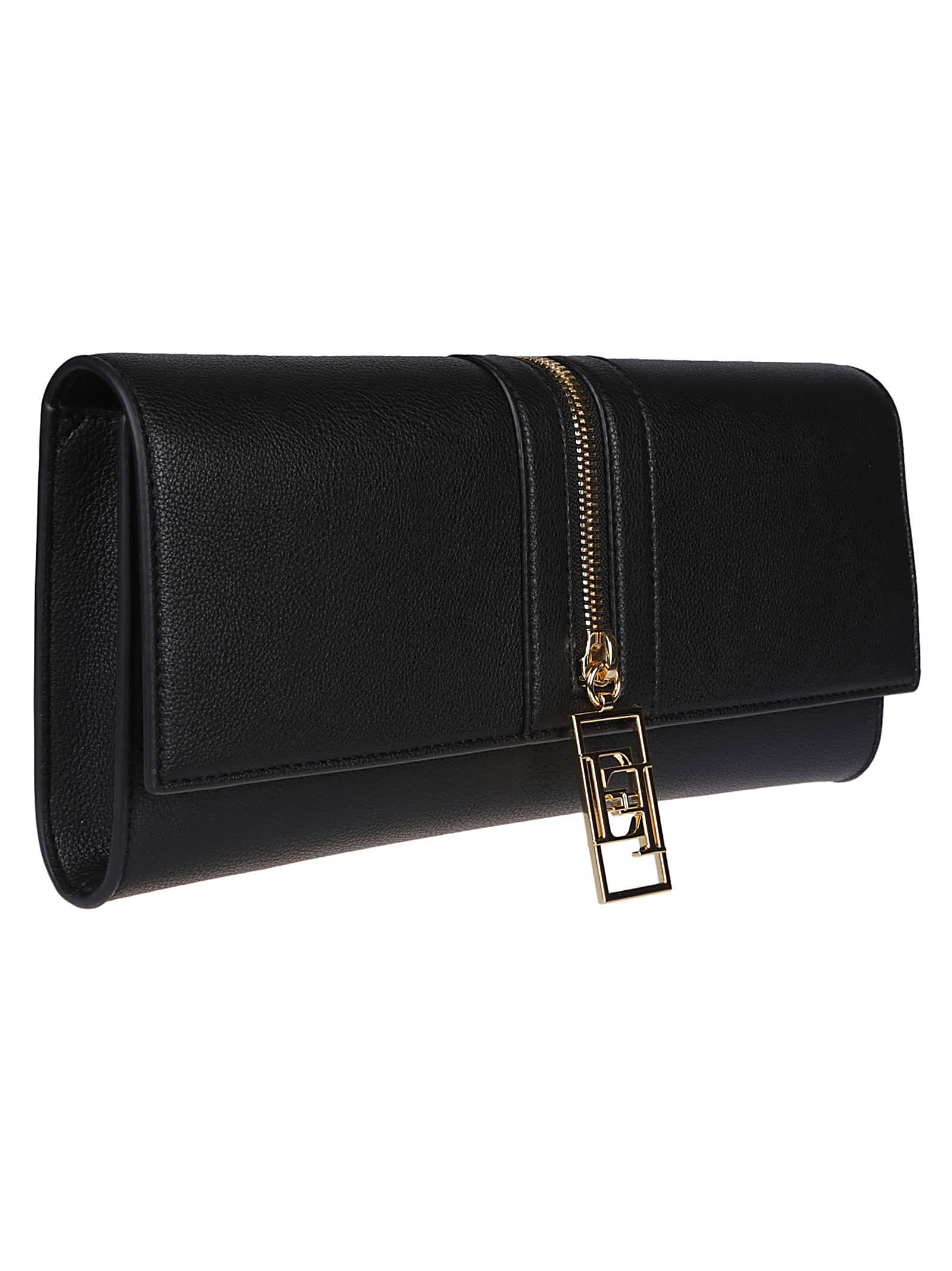 Shop Elisabetta Franchi Bag In Nero