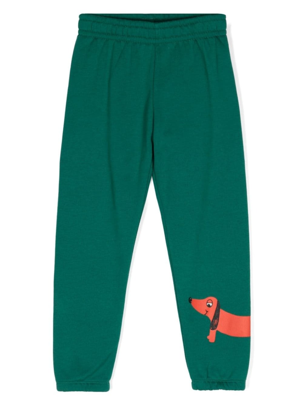 Mini Rodini Kids Dog Joggers In Green