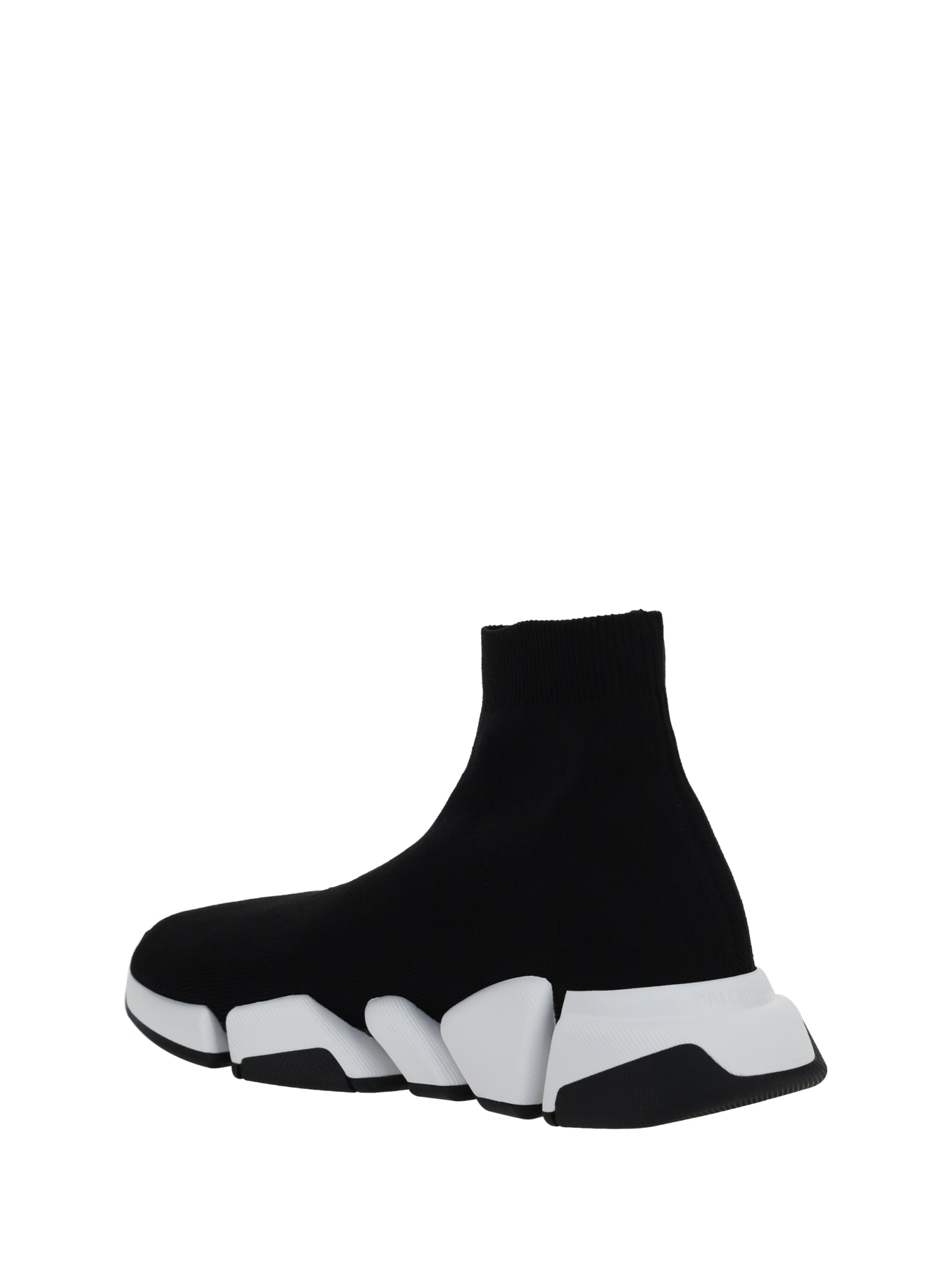 Shop Balenciaga Speed Sneakers In Black