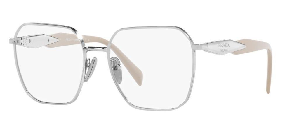 Shop Prada Square Frame Glasses In 1bc1o1